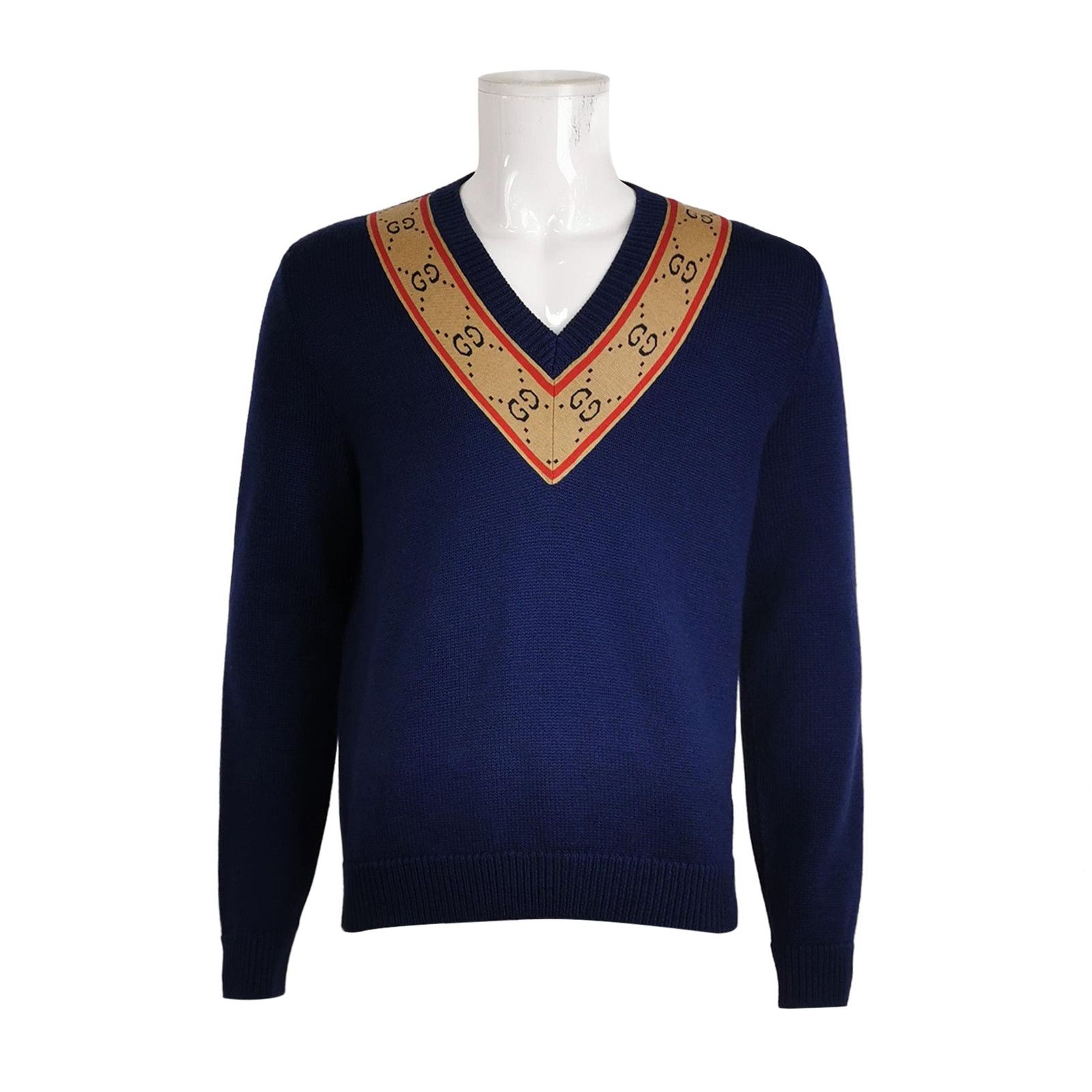 Gucci Gucci GG Monogram V-Neck Cardigan L Size US L / EU 52-54 / 3 - 2 Thumbnail