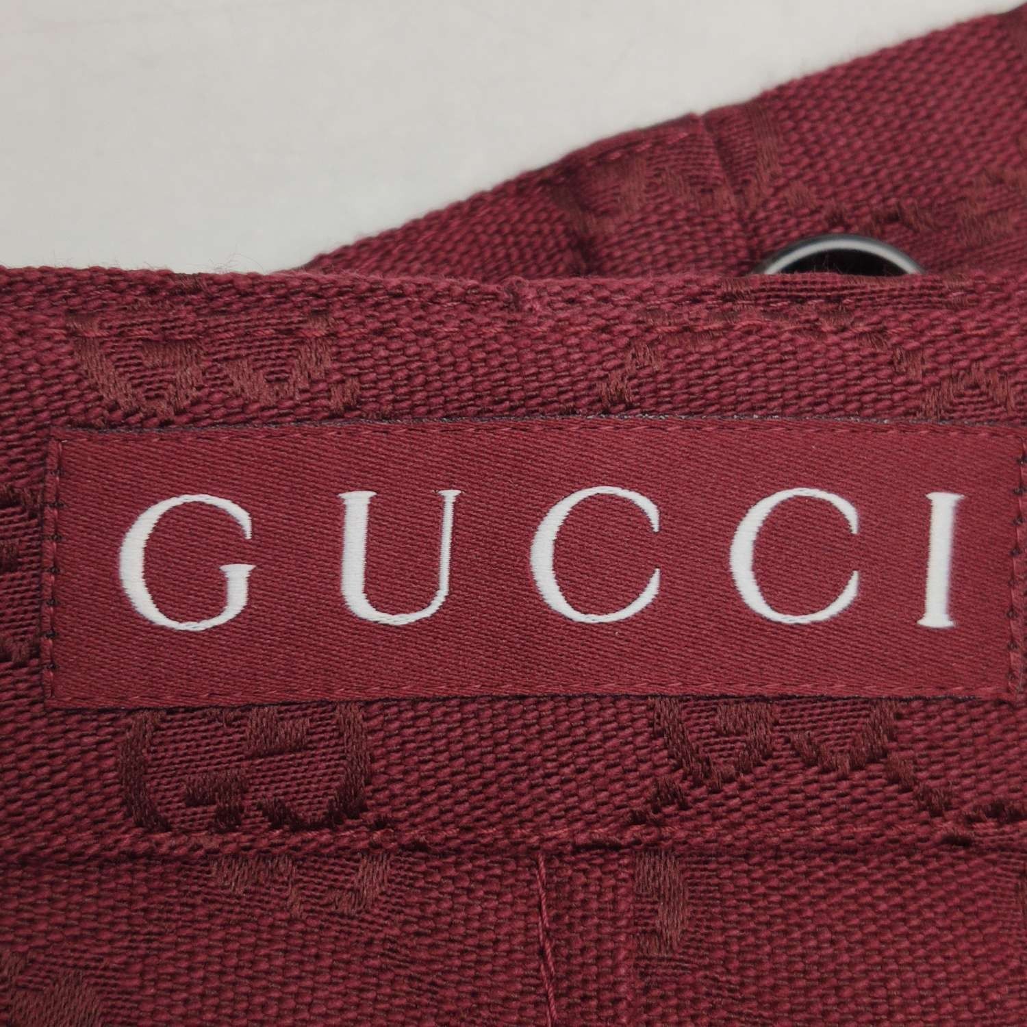 Gucci Gucci Red Monogram Short Skirt M Size US 32 / EU 48 - 9 Thumbnail