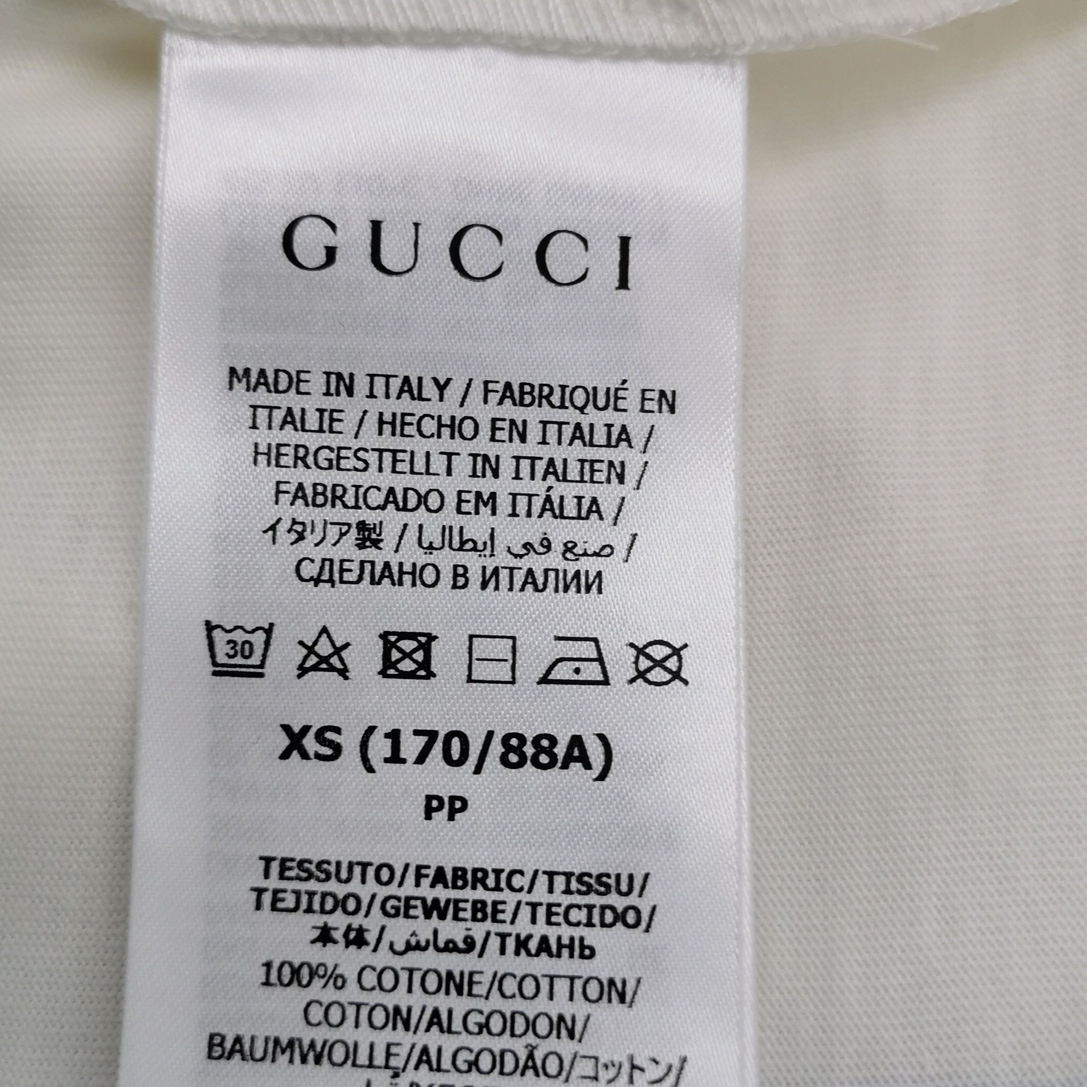 Gucci Gucci x Adidas XS Crew Neck Logo T-Shirt Size US XS / EU 42 / 0 - 13 Thumbnail