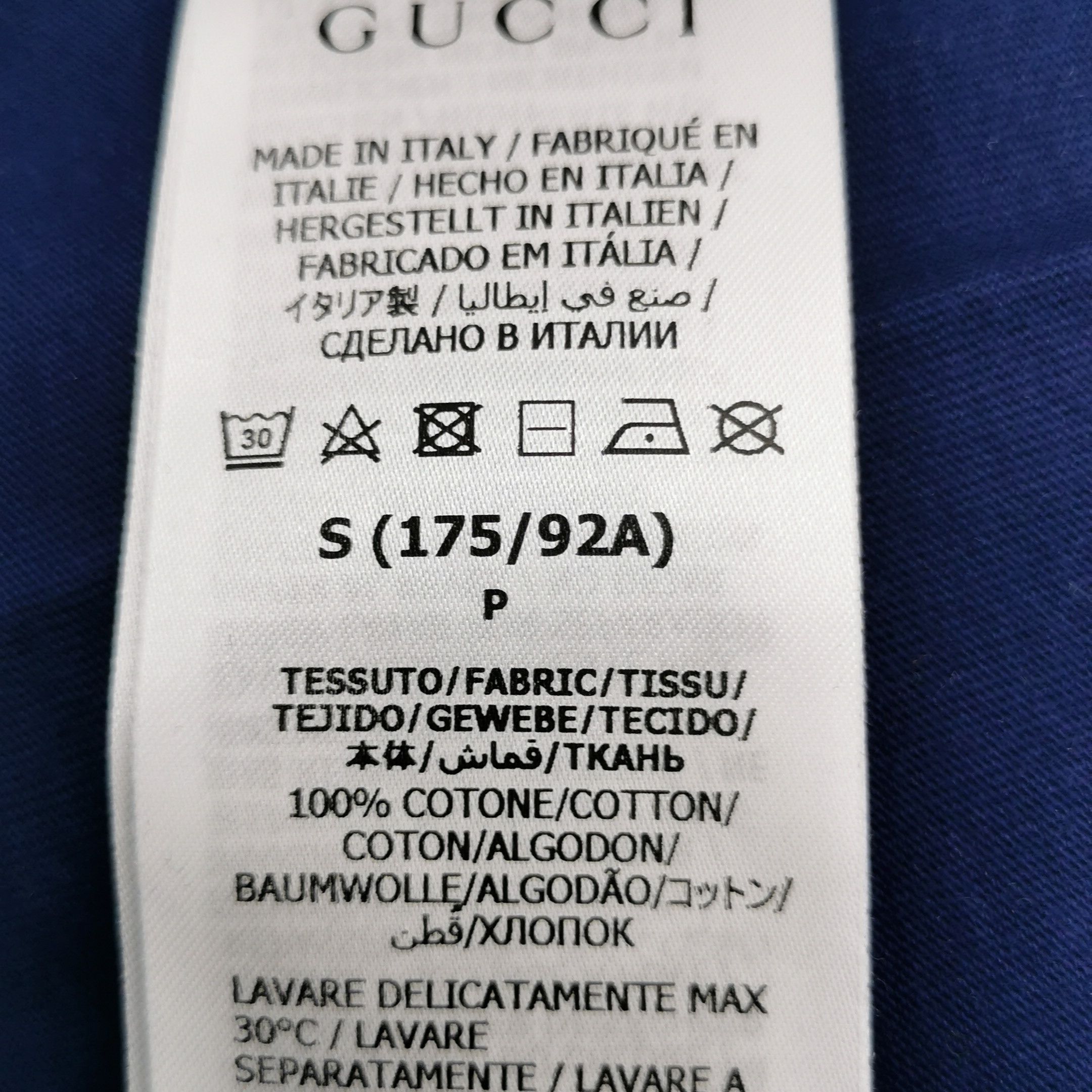 Gucci Gucci XXL Cotton Logo Print Crewneck T-Shirt Size US S / EU 44-46 / 1 - 13 Thumbnail