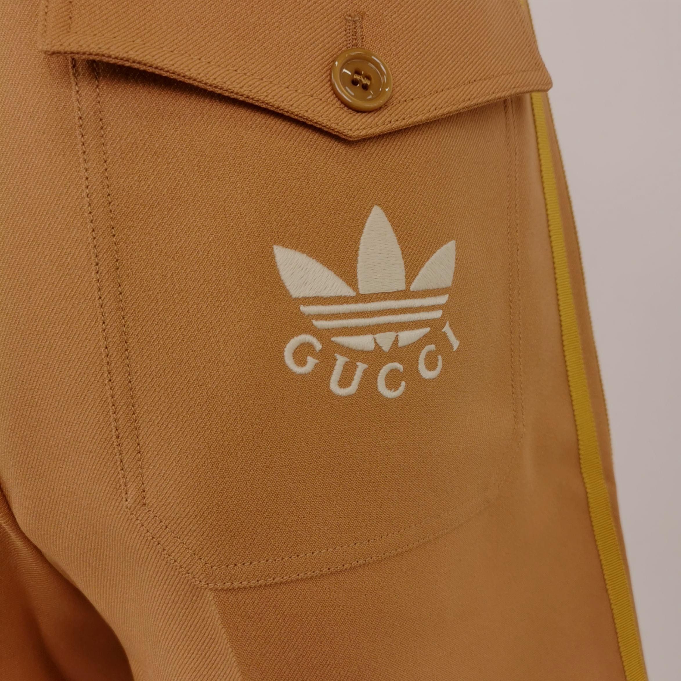 Gucci Brown Pleated High-Waist Tailored Shorts Size US 34 / EU 50 - 6 Thumbnail