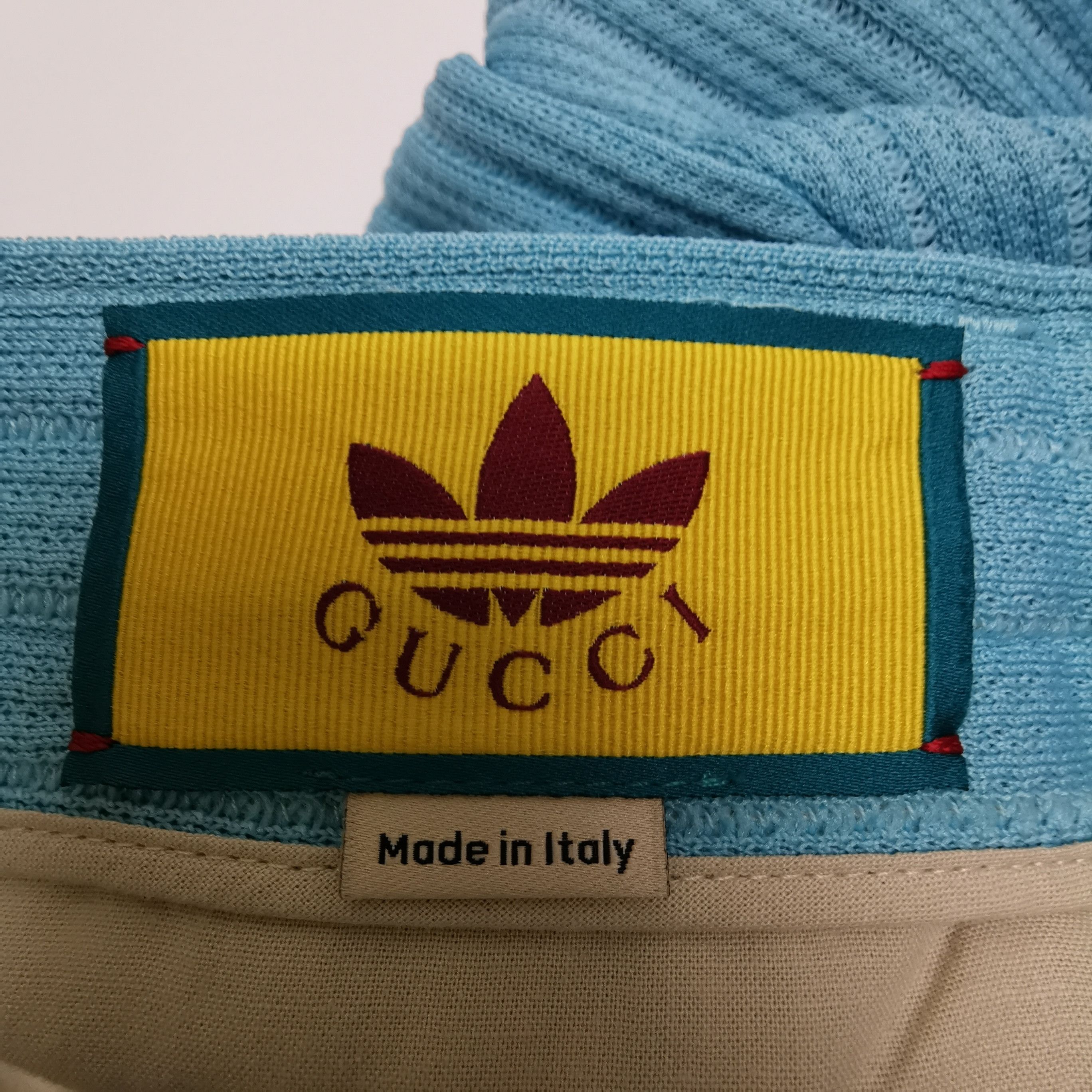 Gucci Gucci x Adidas Collaboration Logo Print Shorts Size US 28 / EU 44 - 10 Thumbnail