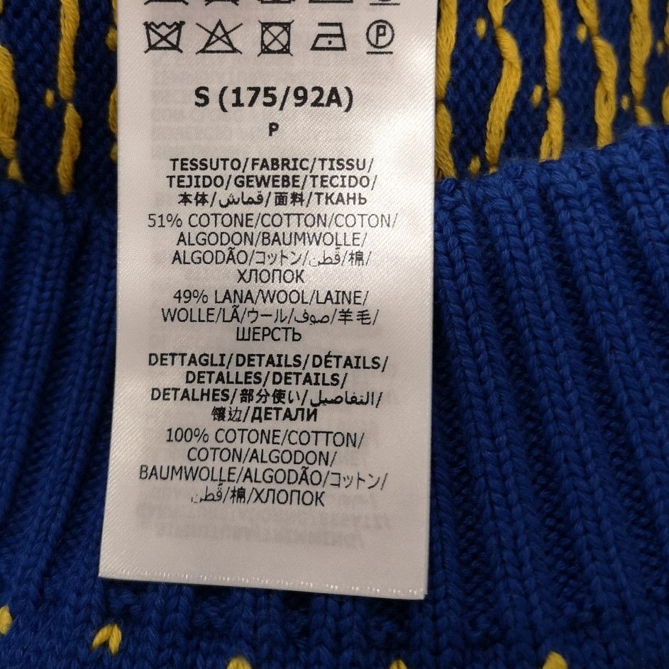 Gucci Gucci Blue Apple Heart Pattern Crewneck Sweater Size US S / EU 44-46 / 1 - 19 Thumbnail