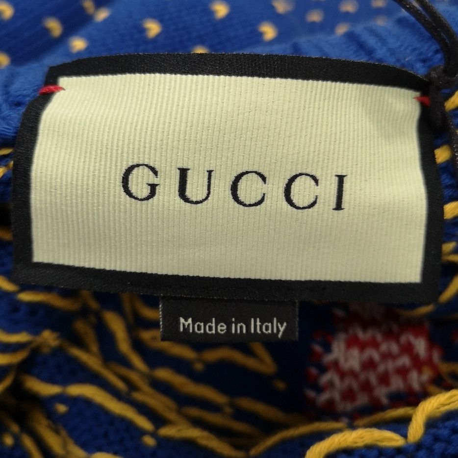 Gucci Gucci Blue Apple Heart Pattern Crewneck Sweater Size US S / EU 44-46 / 1 - 14 Thumbnail