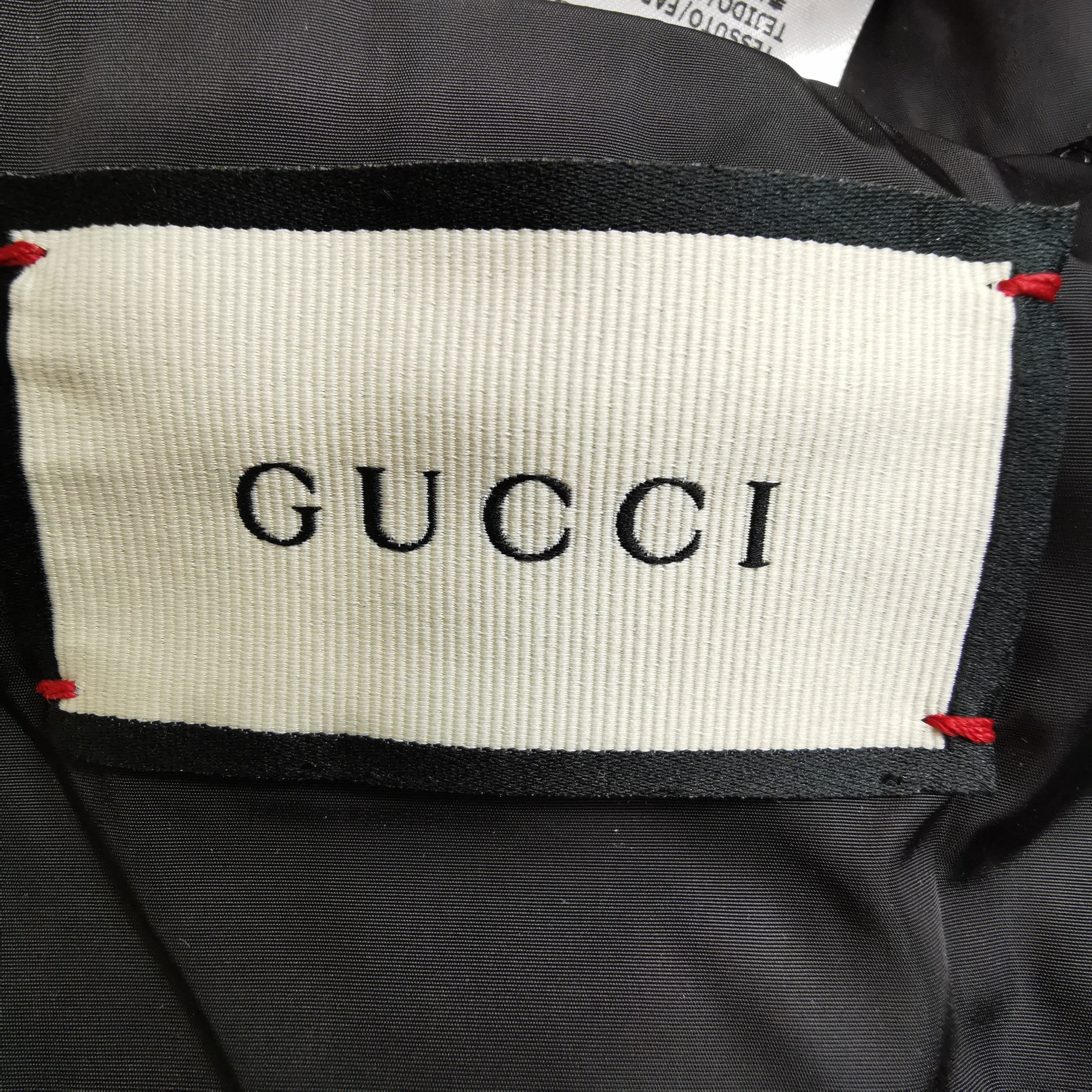 Gucci Gucci Letter Logo Hooded Jacket Size M Size US M / EU 48-50 / 2 - 9 Thumbnail