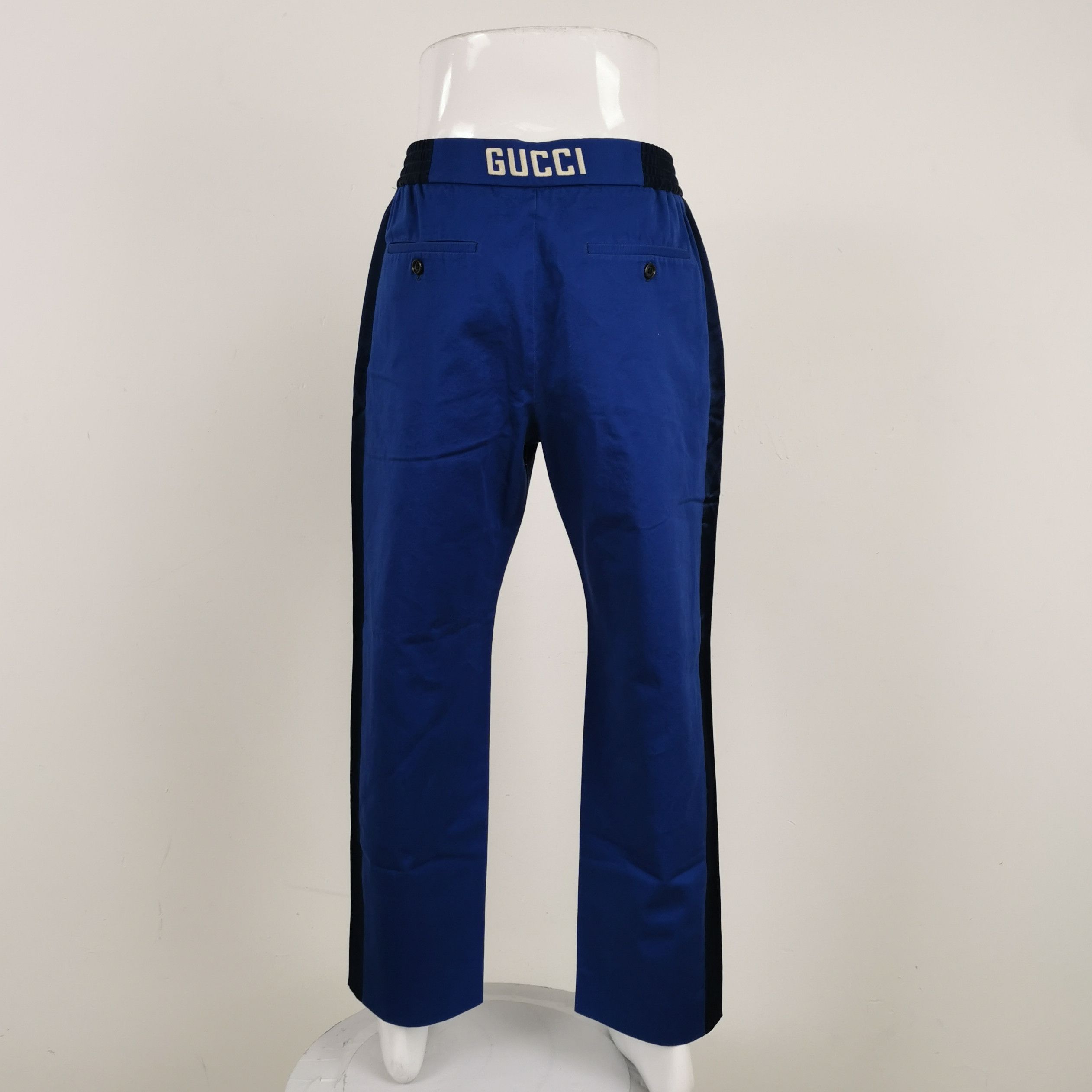Gucci Gucci Cotton Color-Block Letter Logo Pants Size US 32 / EU 48 - 3 Thumbnail