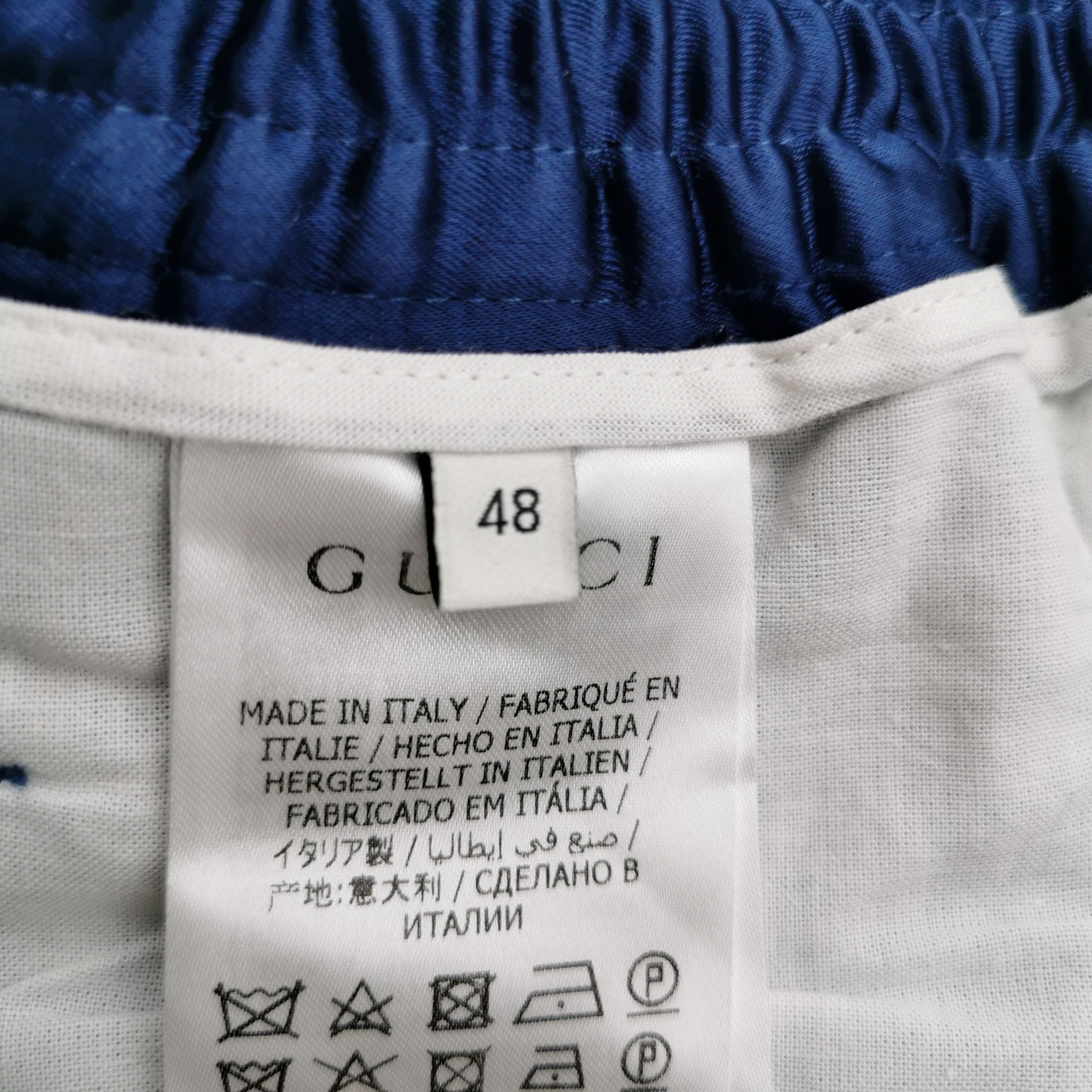 Gucci Gucci Cotton Color-Block Letter Logo Pants Size US 32 / EU 48 - 12 Thumbnail