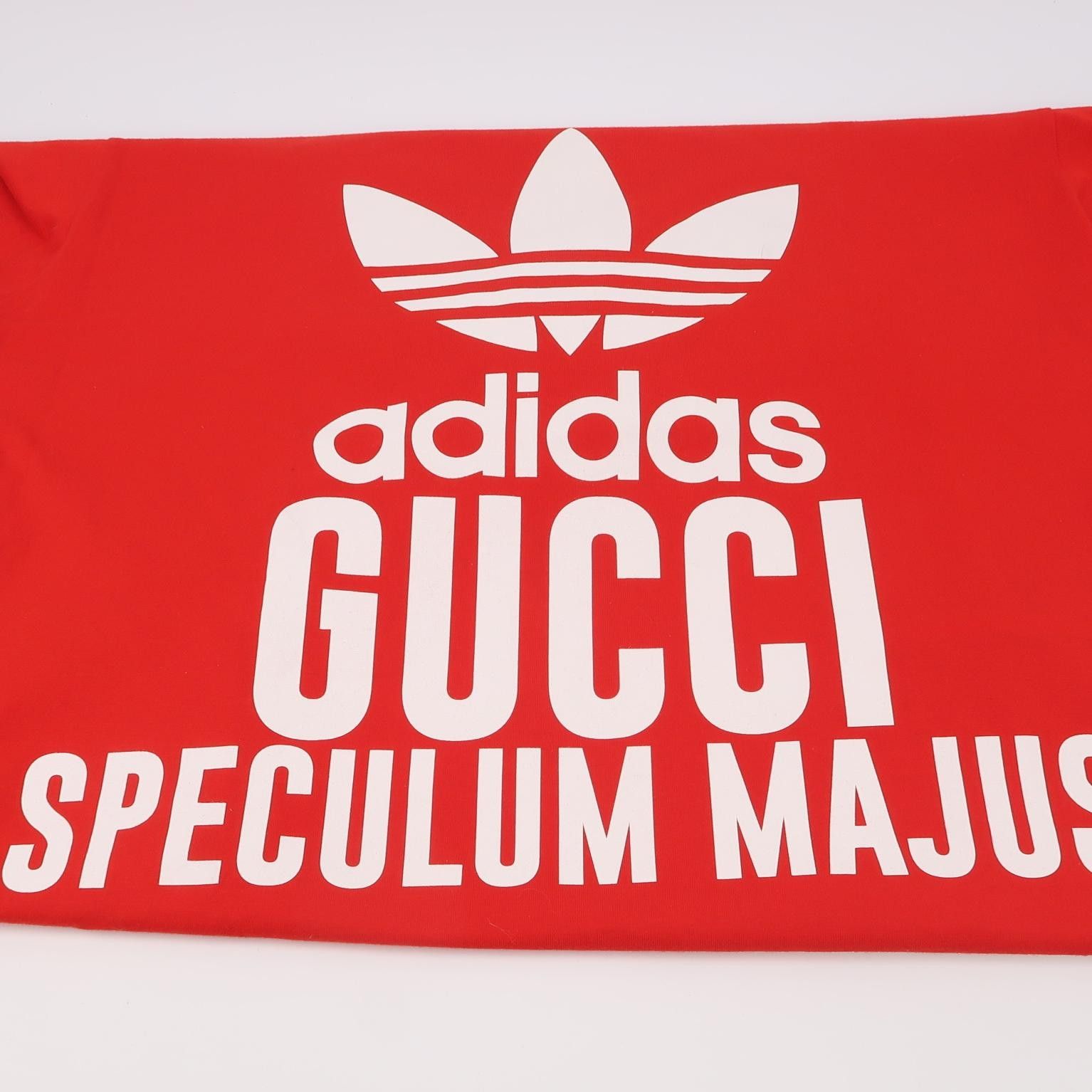 Gucci Gucci x Adidas Cotton Logo Crew Neck T-Shirt M Size US XS / EU 42 / 0 - 5 Thumbnail