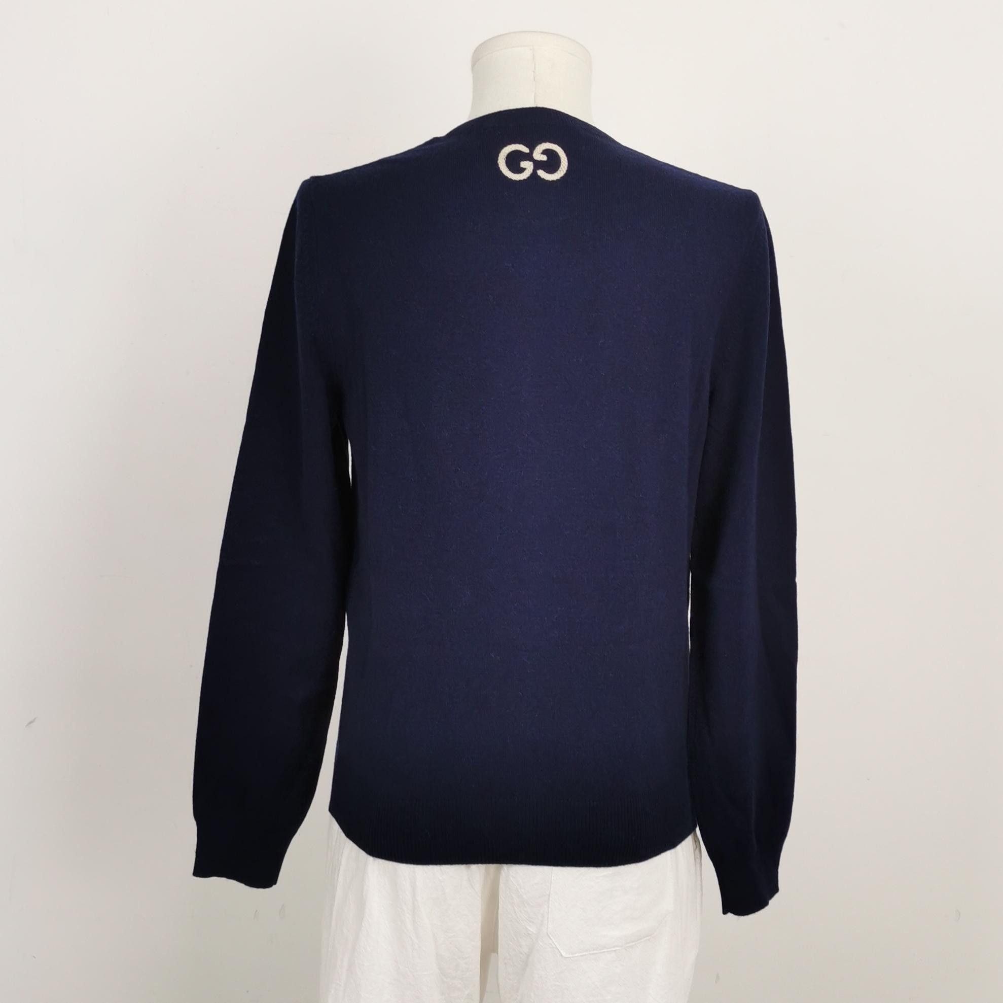 Gucci Gucci Wool Blend Double G Crewneck Sweater S Size US S / EU 44-46 / 1 - 3 Thumbnail