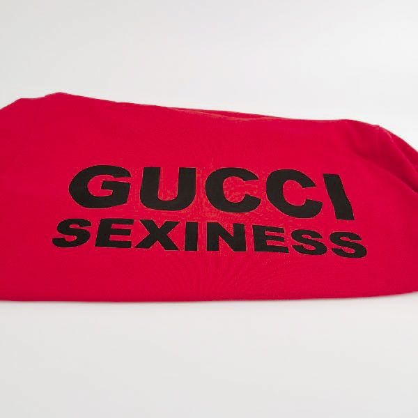 Gucci Gucci Red Logo Print Short-Sleeve T-Shirt L Size US L / EU 52-54 / 3 - 7 Thumbnail