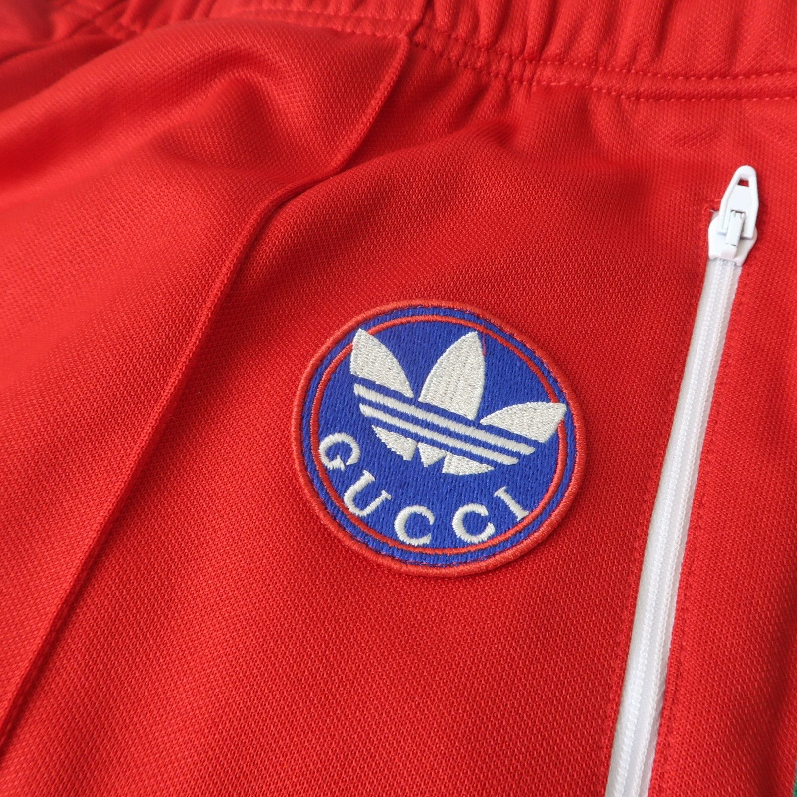Gucci Adidas Red Striped Logo Men's Cotton Pants Size US 32 / EU 48 - 7 Thumbnail