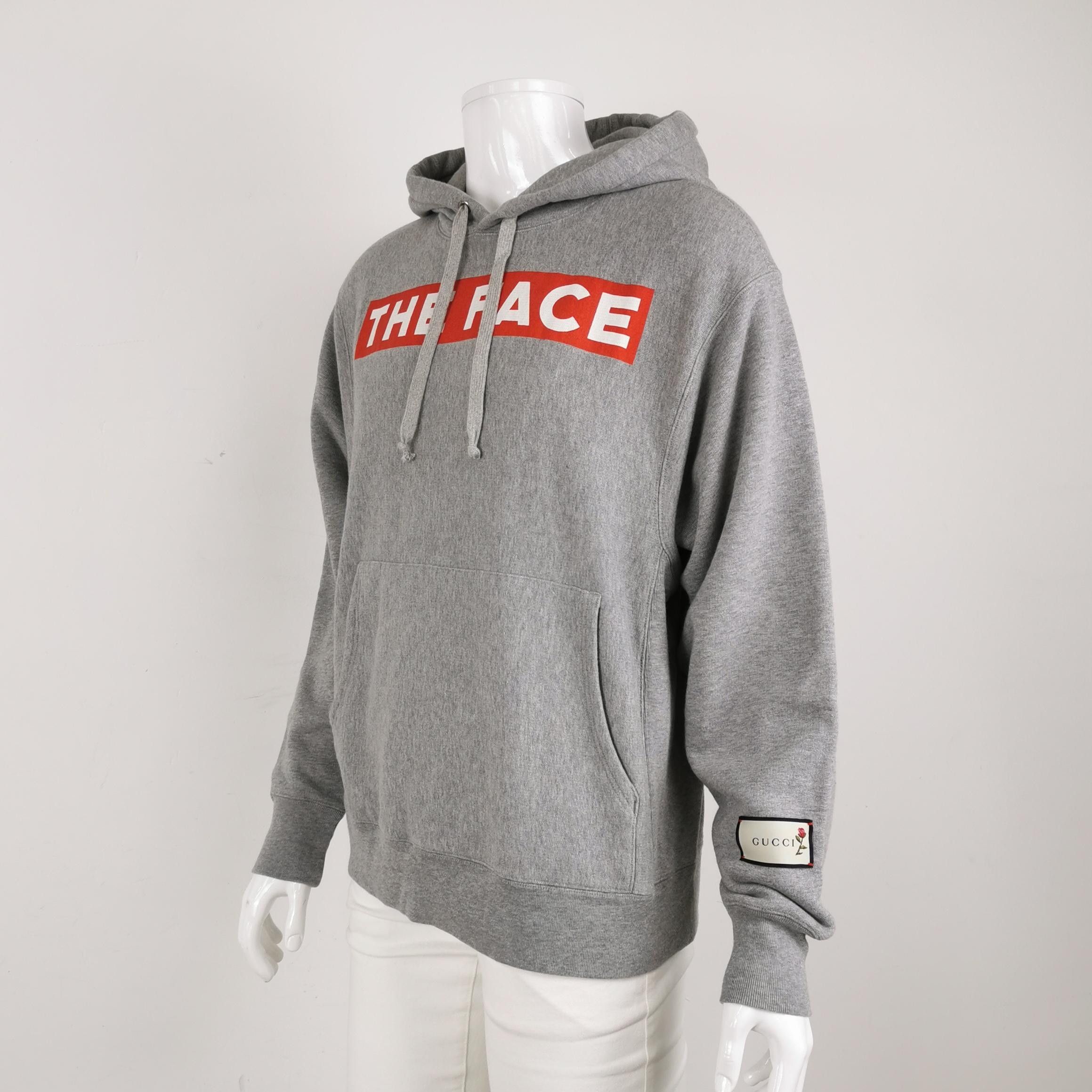 Gucci Gucci The Face Cotton Print Men's XS Hoodie Size US XS / EU 42 / 0 - 4 Thumbnail
