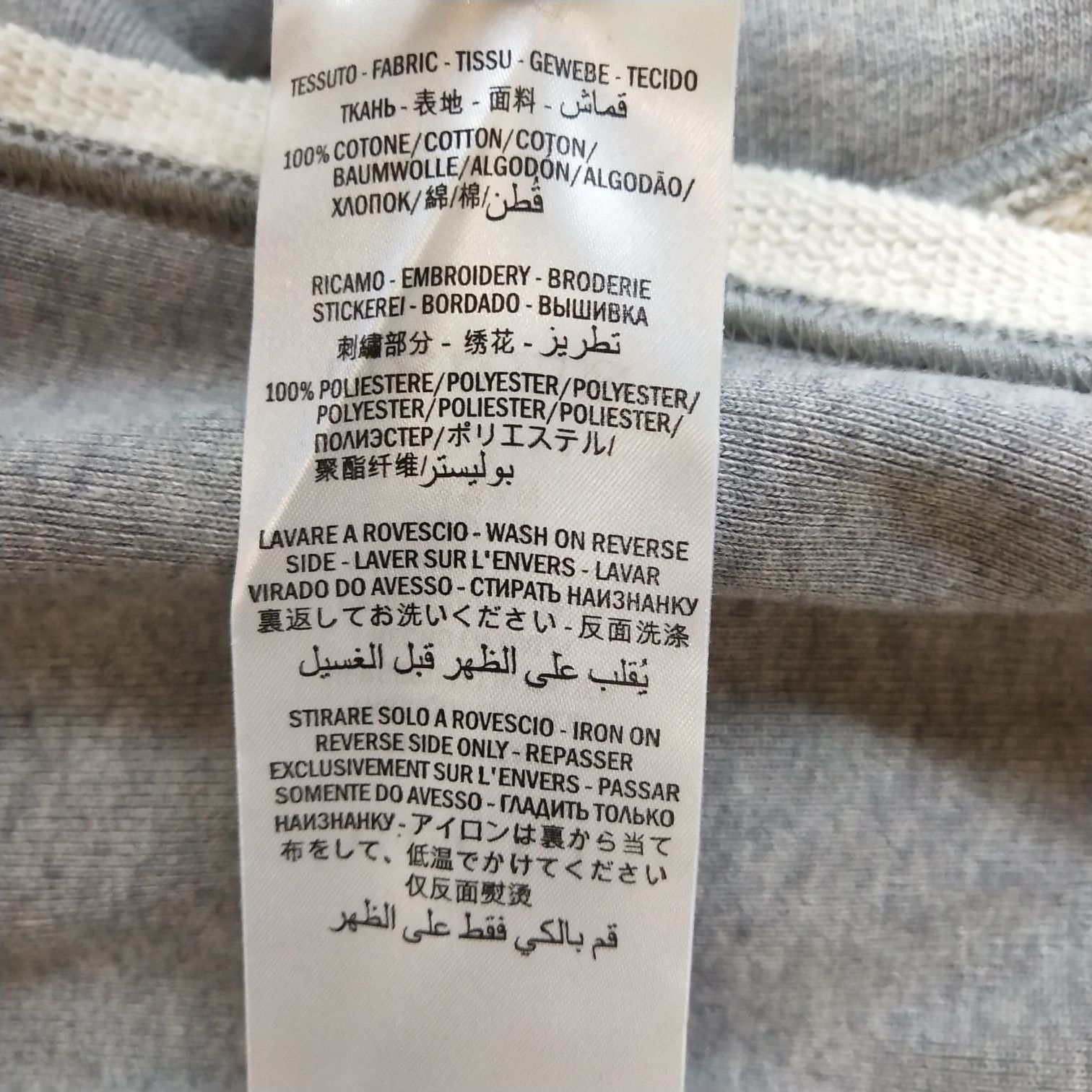 Gucci Gucci The Face Cotton Print Men's XS Hoodie Size US XS / EU 42 / 0 - 16 Thumbnail