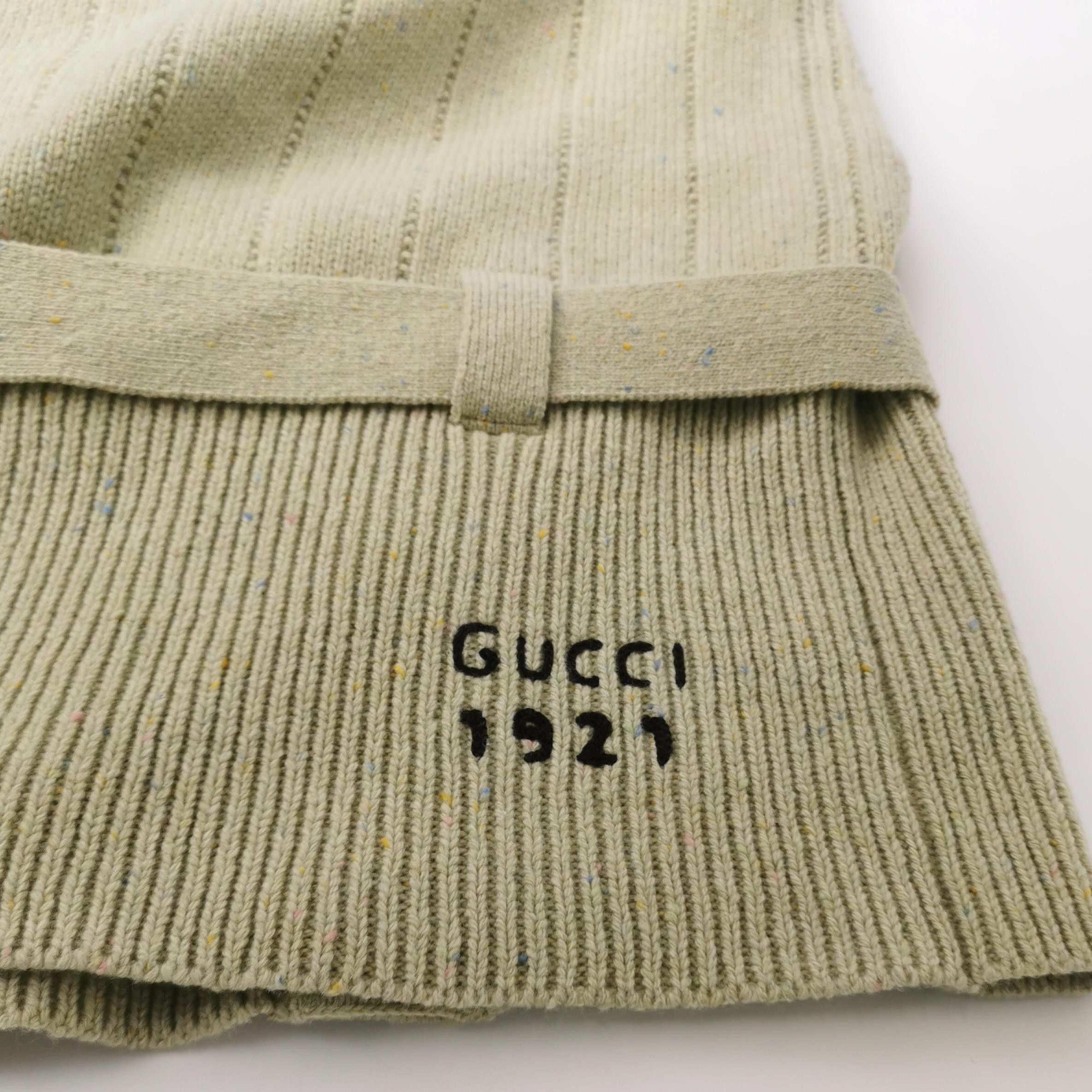 Gucci Gucci Wool V-Neck Belted Vest M Size US M / EU 48-50 / 2 - 6 Thumbnail