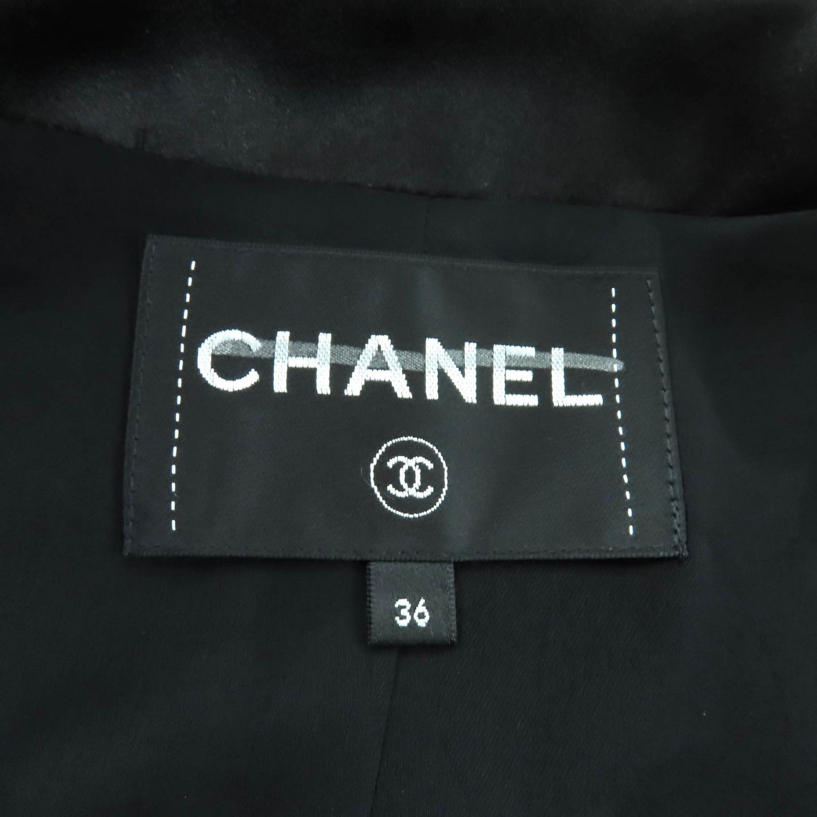 Chanel Chanel CHANEL Wool Jacket Textile Outerwear P73138V11502 DUTY FREE for USA Size ONE SIZE - 7 Thumbnail