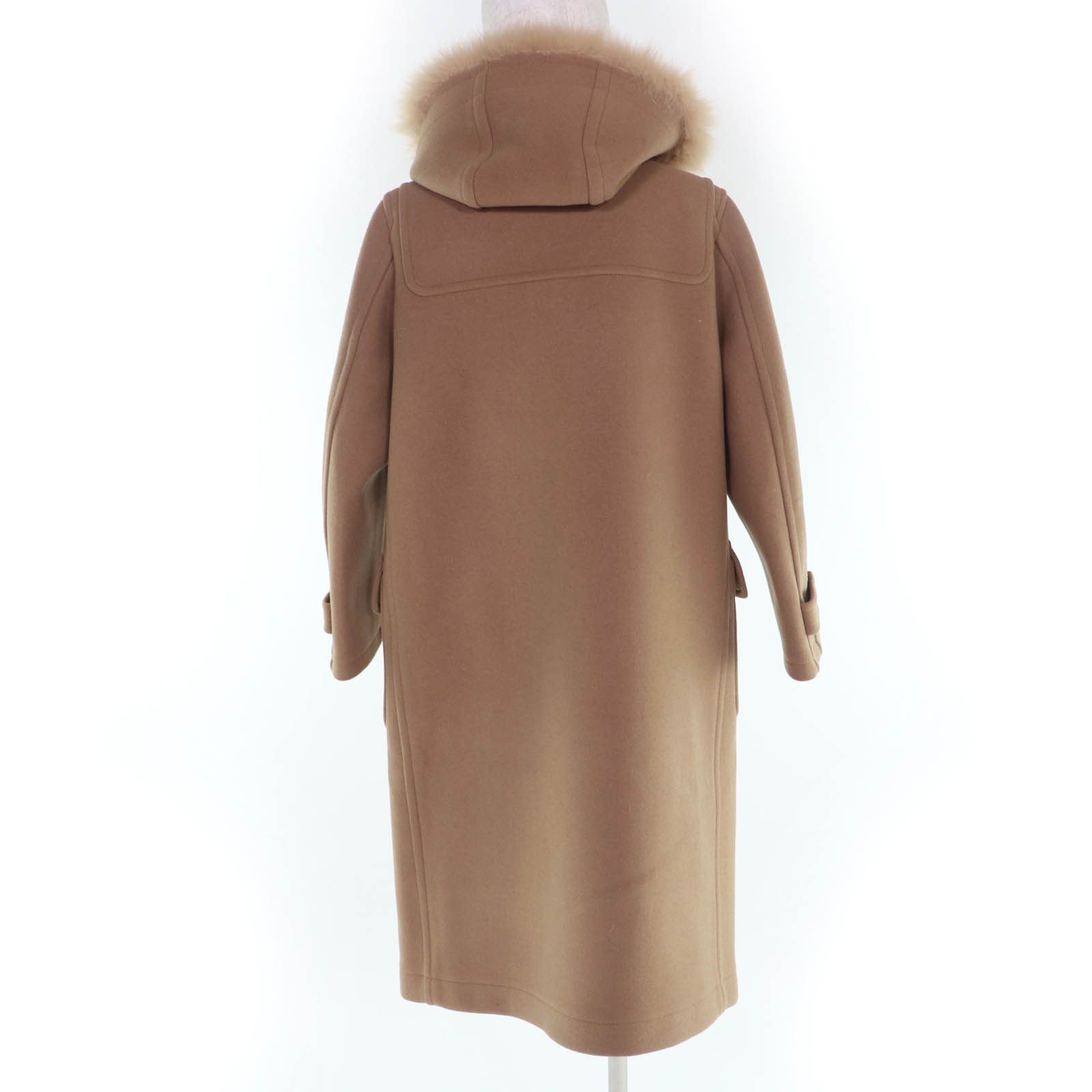 Other Other DRAWER Fox Fur Wool Coat Textile Outerwear DUTY FREE for USA Size ONE SIZE - 3 Thumbnail