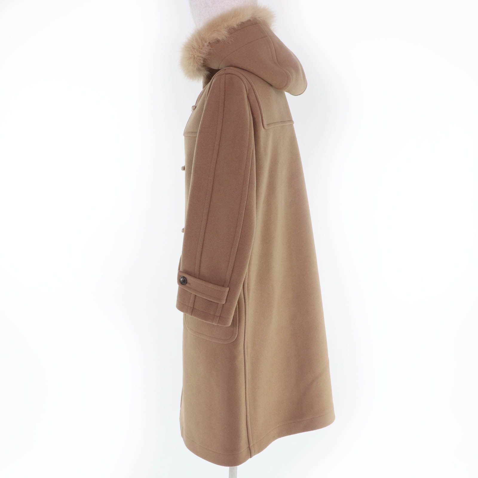 Other Other DRAWER Fox Fur Wool Coat Textile Outerwear DUTY FREE for USA Size ONE SIZE - 2 Thumbnail