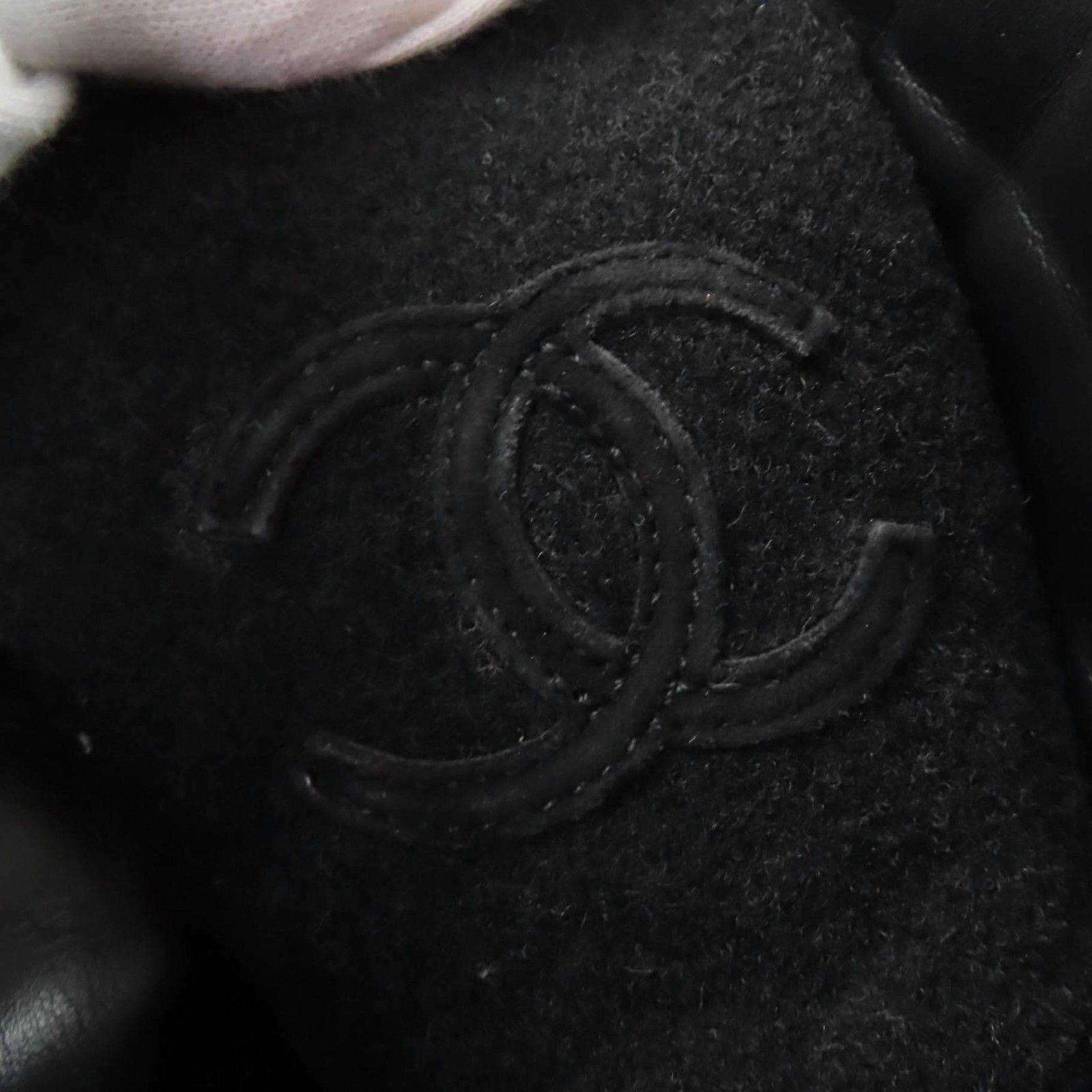 Chanel Chanel CHANEL COCO Mark Matelass Tweed Boots Leather Shoes G32142 DUTY FREE for USA Size ONE SIZE - 8 Thumbnail