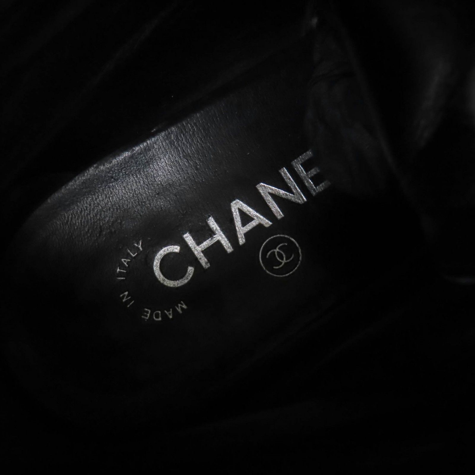 Chanel Chanel CHANEL COCO Mark Matelass Tweed Boots Leather Shoes G32142 DUTY FREE for USA Size ONE SIZE - 10 Thumbnail