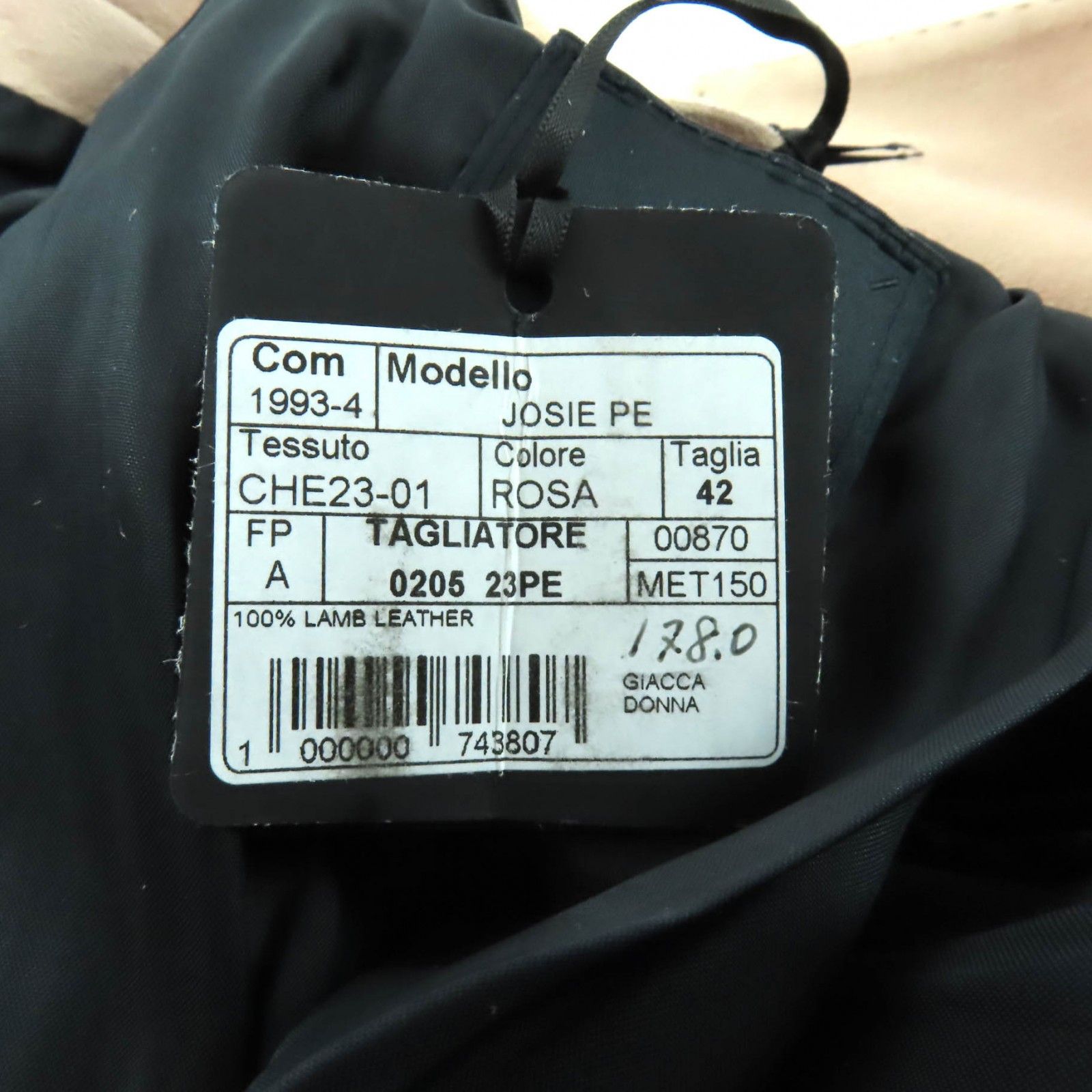 Other Other TAGLIATORE JOSIE Lamb Leather Jacket Leather Outerwear DUTY FREE for USA Size ONE SIZE - 10 Thumbnail