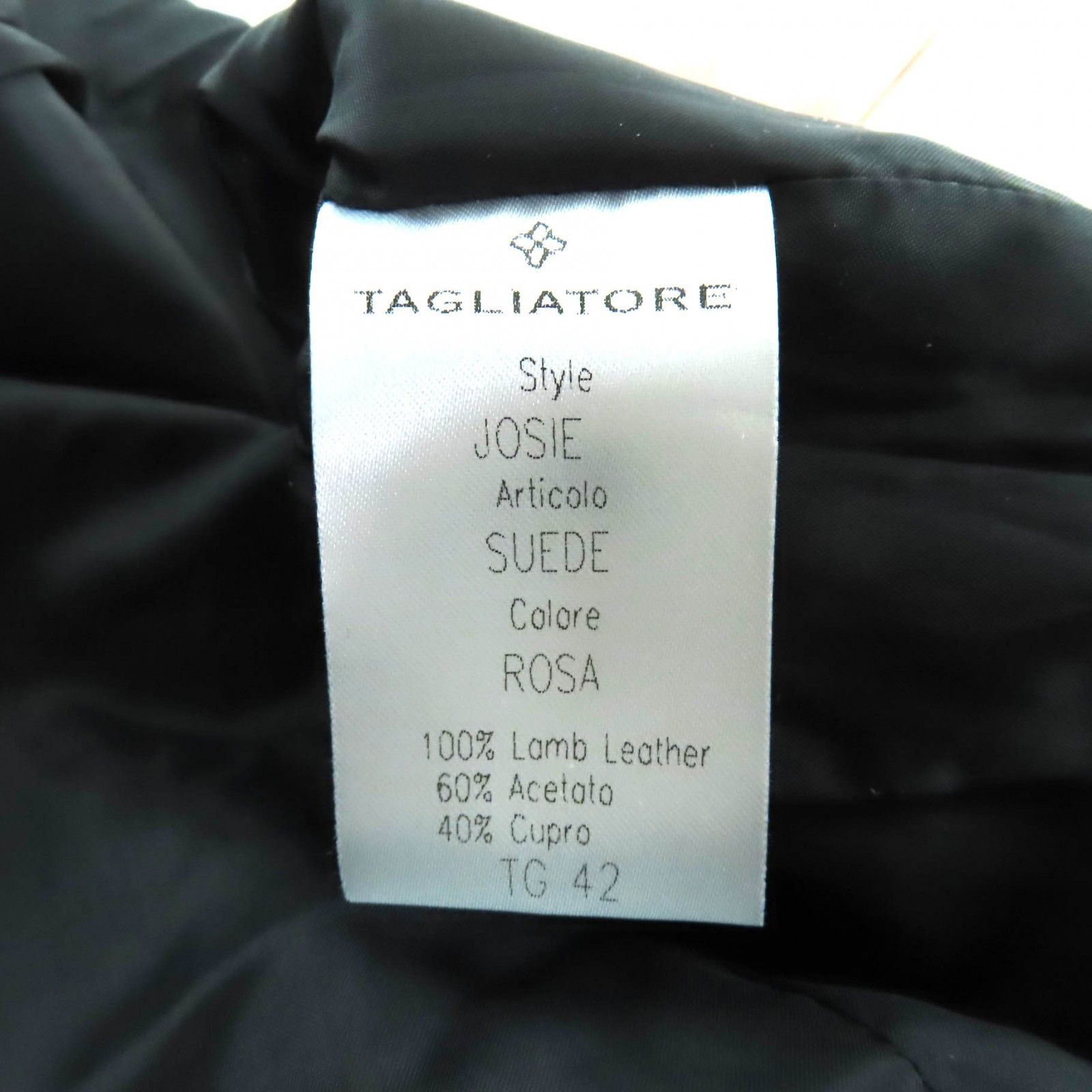 Other Other TAGLIATORE JOSIE Lamb Leather Jacket Leather Outerwear DUTY FREE for USA Size ONE SIZE - 8 Thumbnail