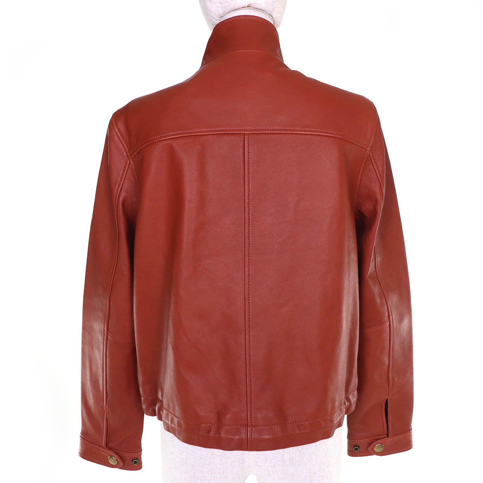 Coach Coach COACH Signature Lamb Leather Jacket Leather Outerwear CA704 DUTY FREE for USA Size ONE SIZE - 3 Thumbnail