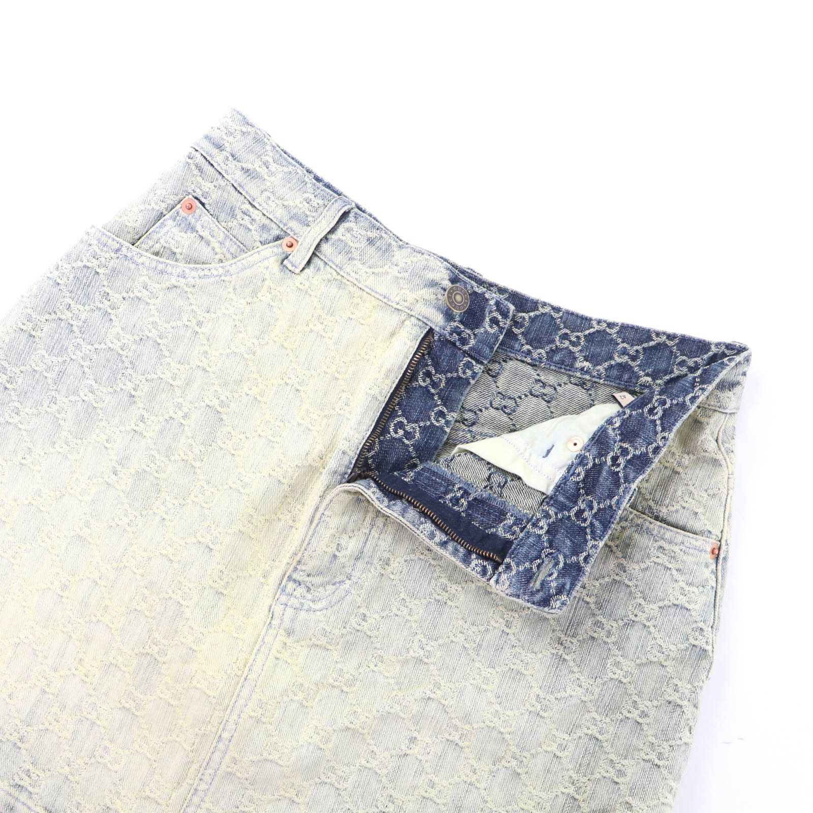 Gucci Gucci GUCCI Cotton Skirt Textile Skirts 678789 DUTY FREE for USA Size ONE SIZE - 5 Thumbnail