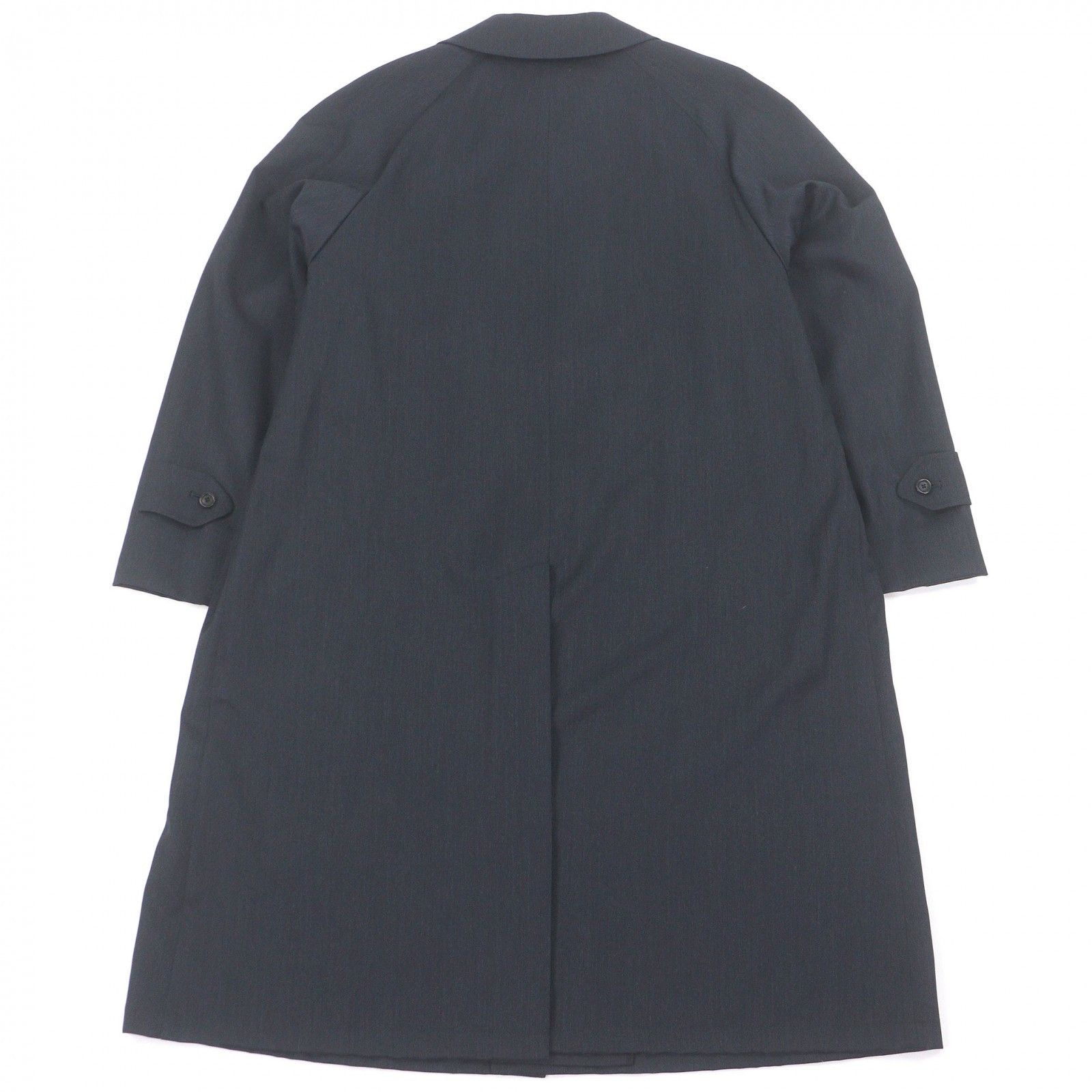Burberry Burberry Burberry London Wool Silk Cashmere Coat Textile Outerwear DUTY FREE for USA Size ONE SIZE - 4 Thumbnail