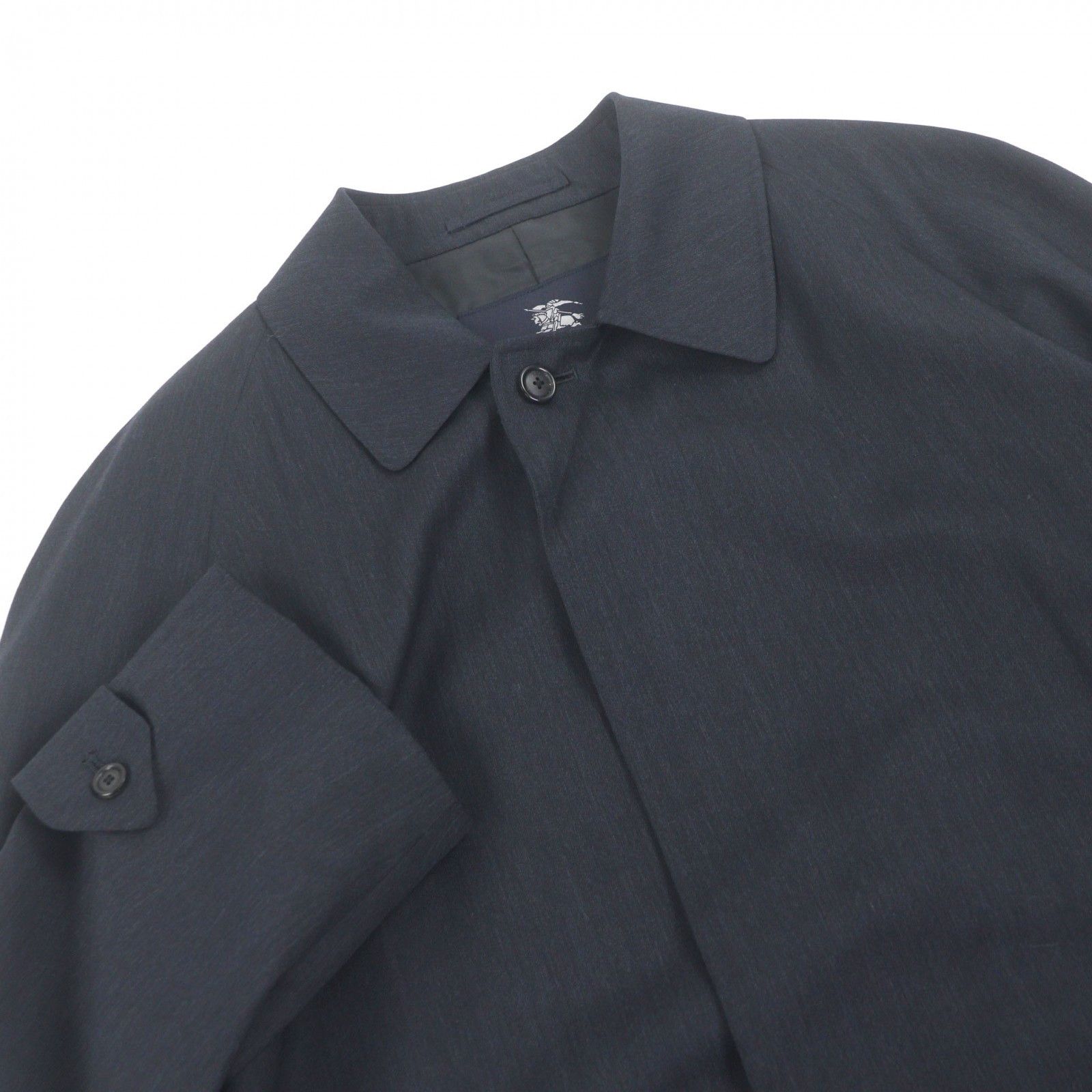 Burberry Burberry Burberry London Wool Silk Cashmere Coat Textile Outerwear DUTY FREE for USA Size ONE SIZE - 2 Thumbnail