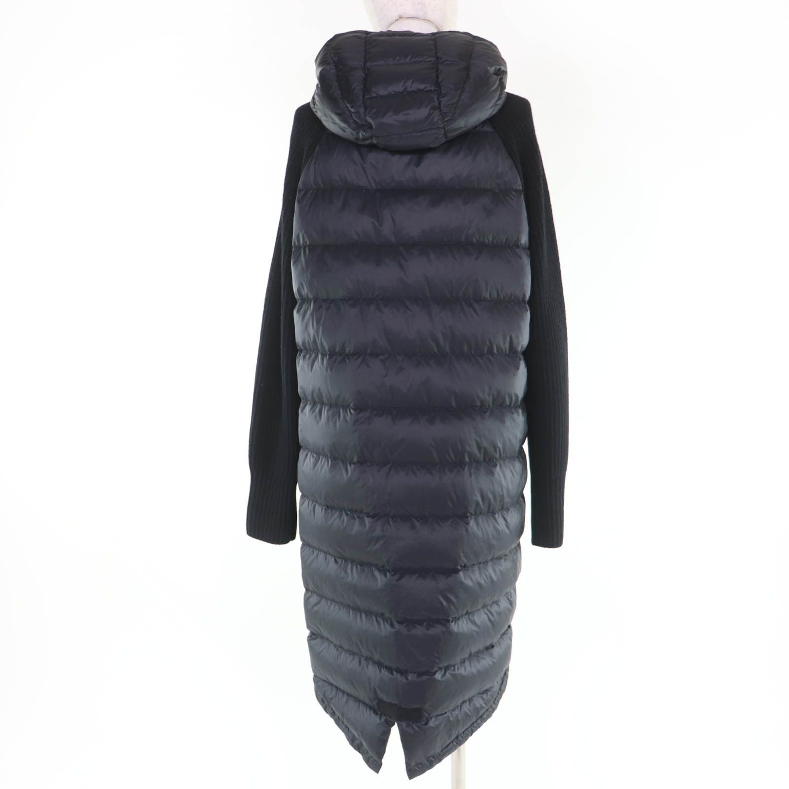 Moncler Moncler Moncler CARDIGAN Wool Nylon Leather Down Down Coat Textile Outerwear DUTY FREE for USA Size ONE SIZE - 3 Thumbnail