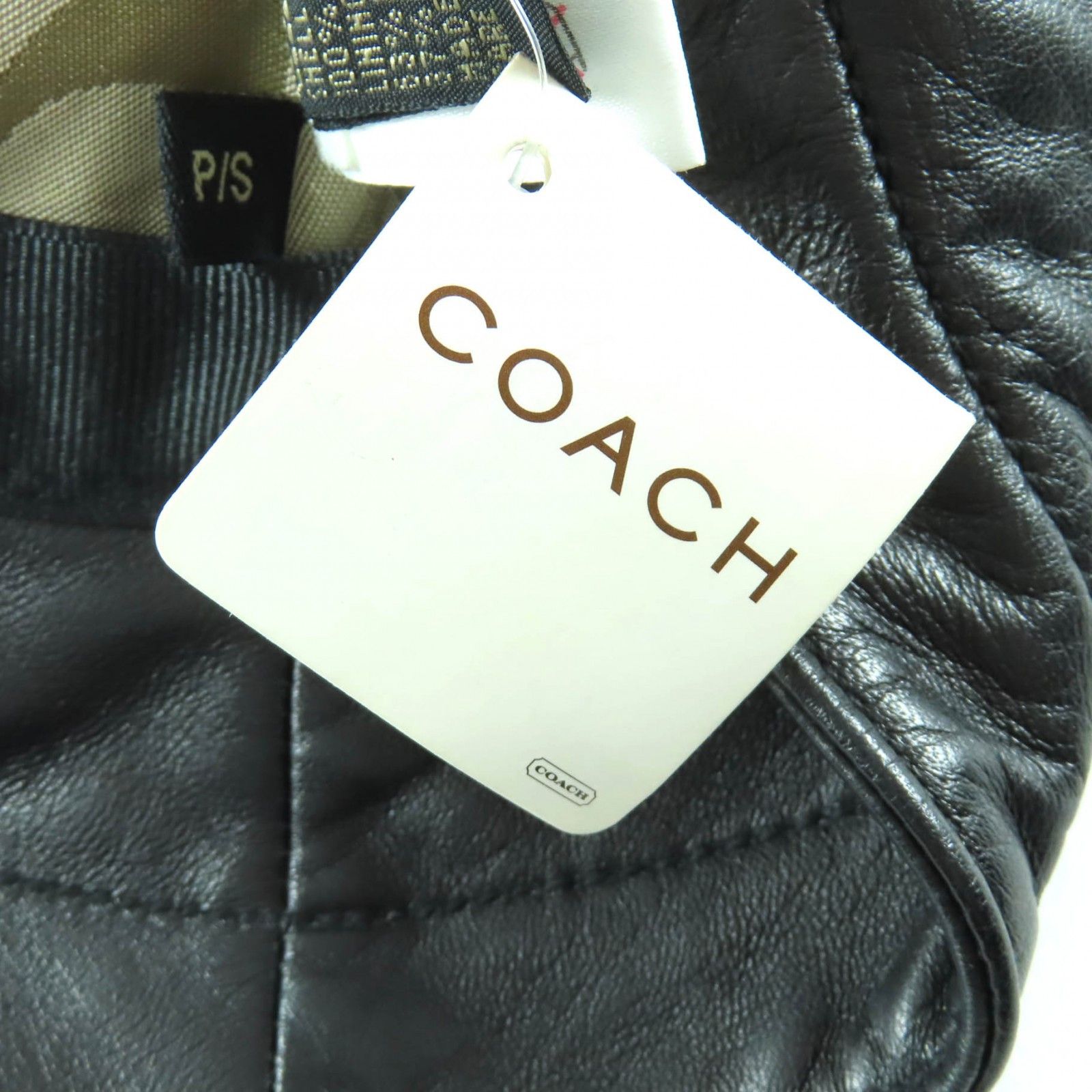 Coach Coach COACH Sheepskin Hat Leather Hats DUTY FREE for USA Size ONE SIZE - 10 Thumbnail