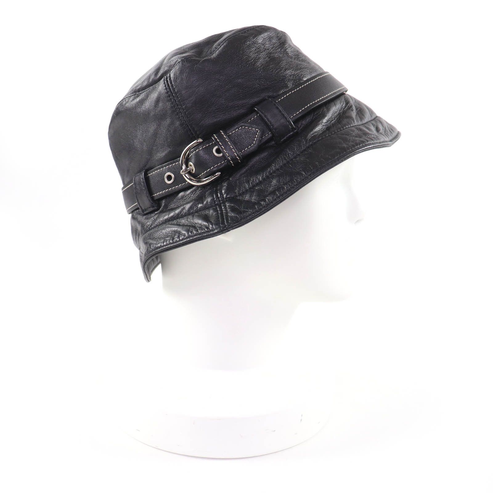 Coach Coach COACH Sheepskin Hat Leather Hats DUTY FREE for USA Size ONE SIZE - 2 Thumbnail