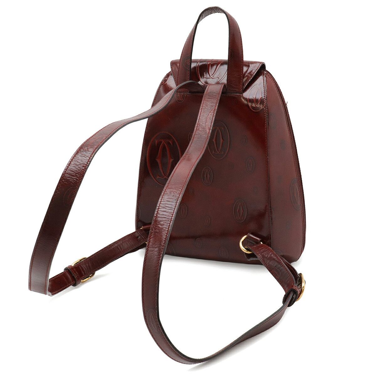 Cartier Cartier Cartier Happy Birthday Leather Backpack Leather Backpack DUTY FREE for USA Size ONE SIZE - 2 Thumbnail
