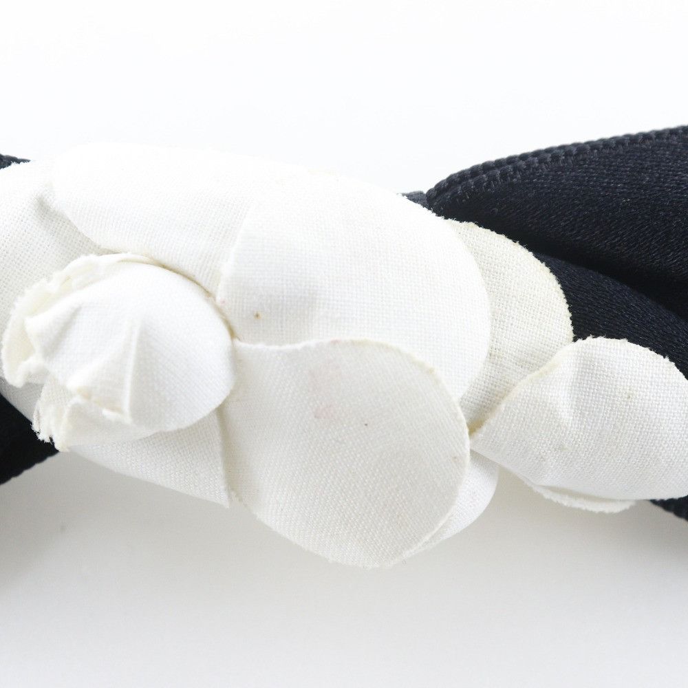 Chanel Chanel Chanel Camelia Ribbon Barrette Textile Other DUTY FREE for USA Size ONE SIZE - 4 Thumbnail