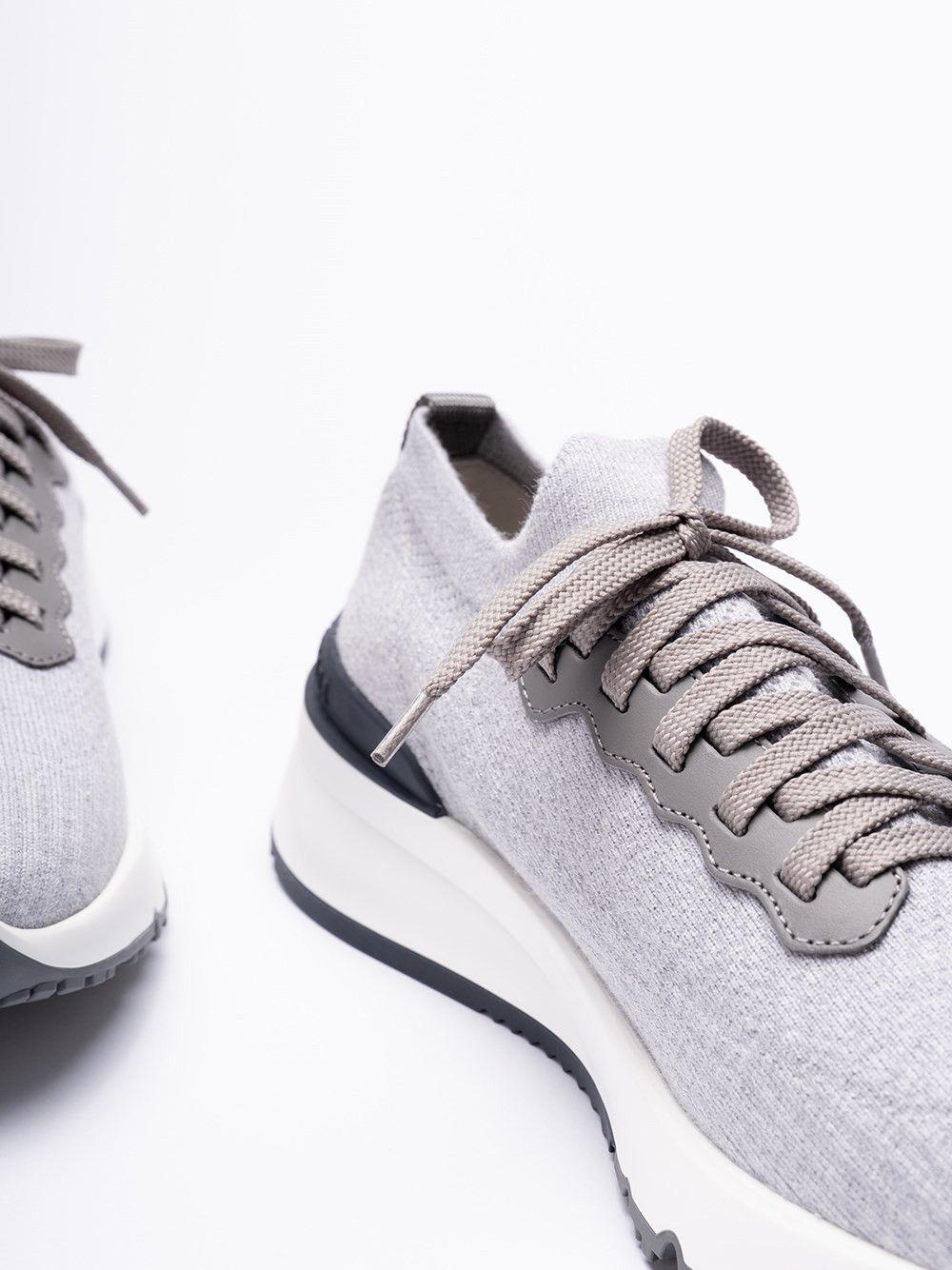 Brunello Cucinelli Knit Sneakers Size US 8 / EU 41 - 5 Thumbnail