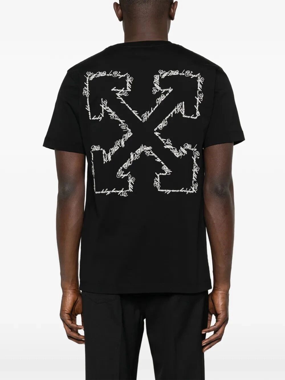 Off-White `Script Arrow` Short Sleeve Slim T-Shirt Size US L / EU 52-54 / 3 - 5 Thumbnail