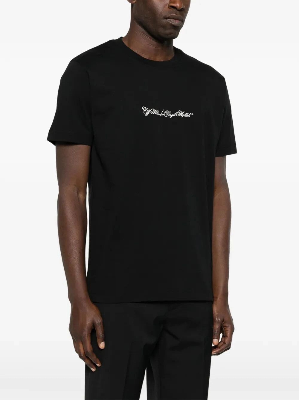 Off-White `Script Arrow` Short Sleeve Slim T-Shirt Size US L / EU 52-54 / 3 - 4 Thumbnail