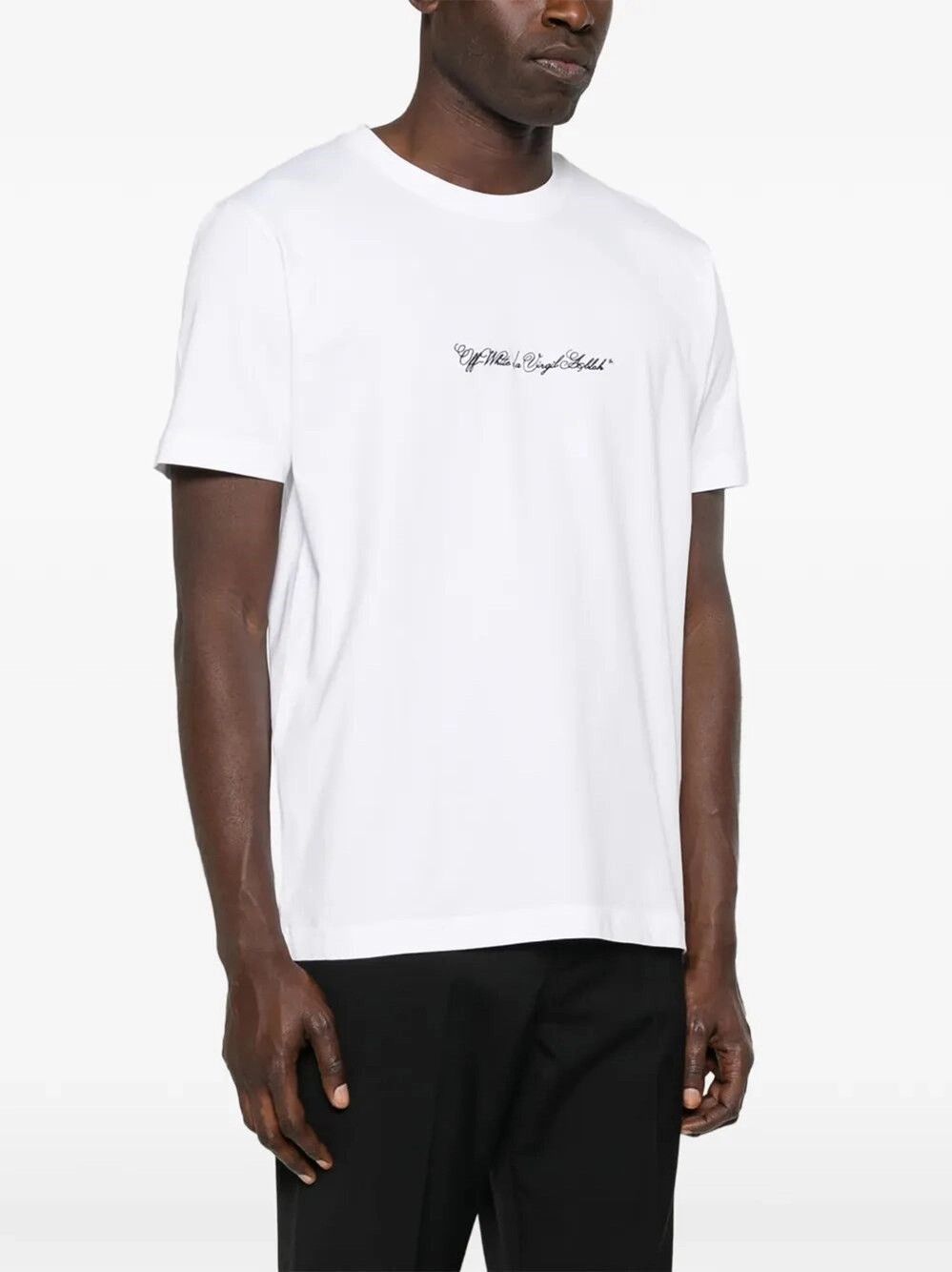 Off-White `Script Arrow` Short Sleeve Slim T-Shirt Size US S / EU 44-46 / 1 - 5 Thumbnail