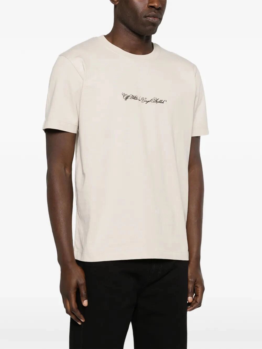 Off-White `Script Arrow` Short Sleeve Slim T-Shirt Size US S / EU 44-46 / 1 - 4 Thumbnail