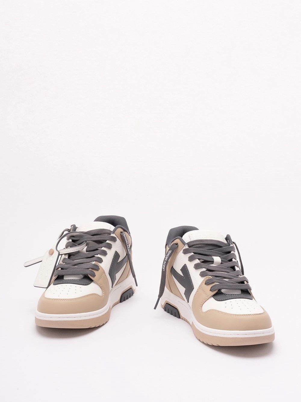 Off-White `Out Of Office Calf Leather` Sneakers Size US 8 / EU 41 - 2 Thumbnail