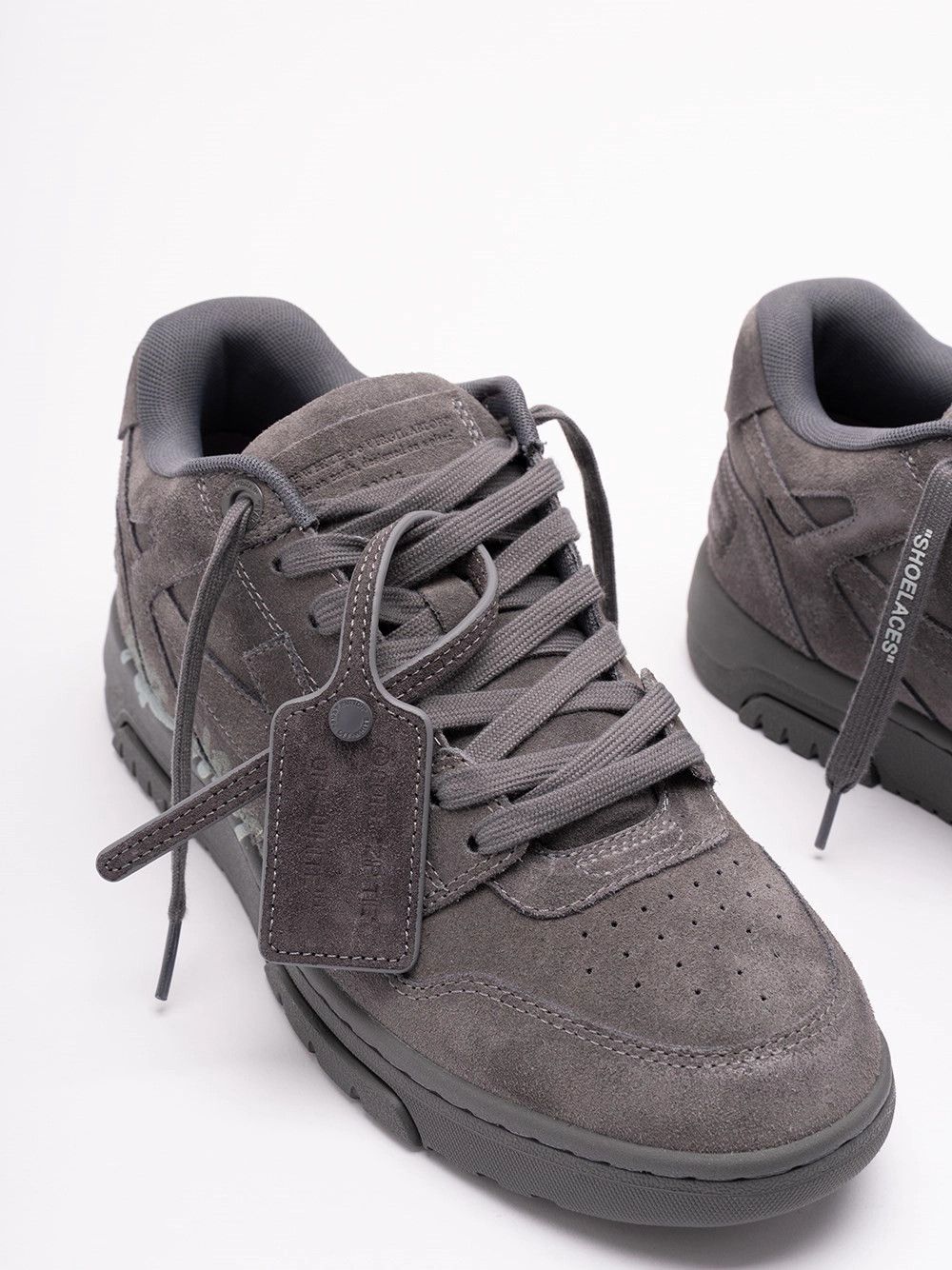 Off-White `Out Of Office` `For Walking Suede` Sneakers Size US 8 / EU 41 - 5 Thumbnail