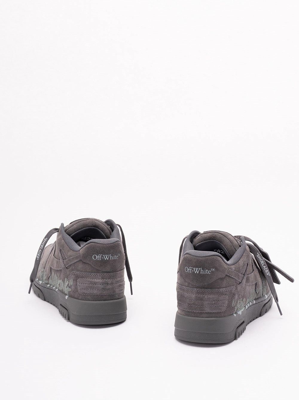 Off-White `Out Of Office` `For Walking Suede` Sneakers Size US 8 / EU 41 - 3 Thumbnail