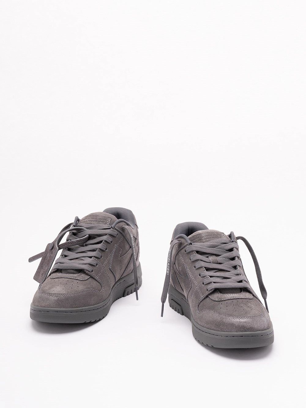 Off-White `Out Of Office` `For Walking Suede` Sneakers Size US 9 / EU 42 - 2 Thumbnail