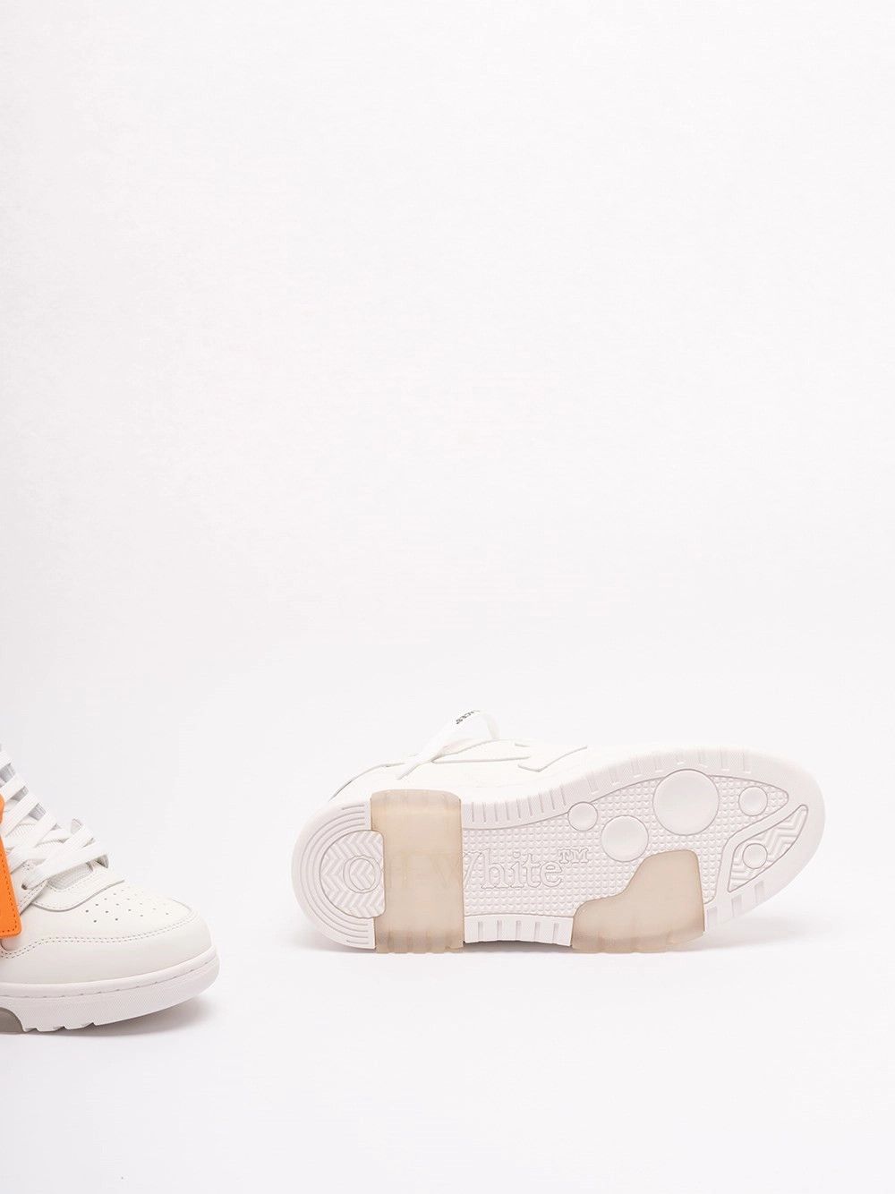 Off-White `Out Of Office` `For Walking Art` Sneakers Size US 7 / EU 40 - 4 Thumbnail