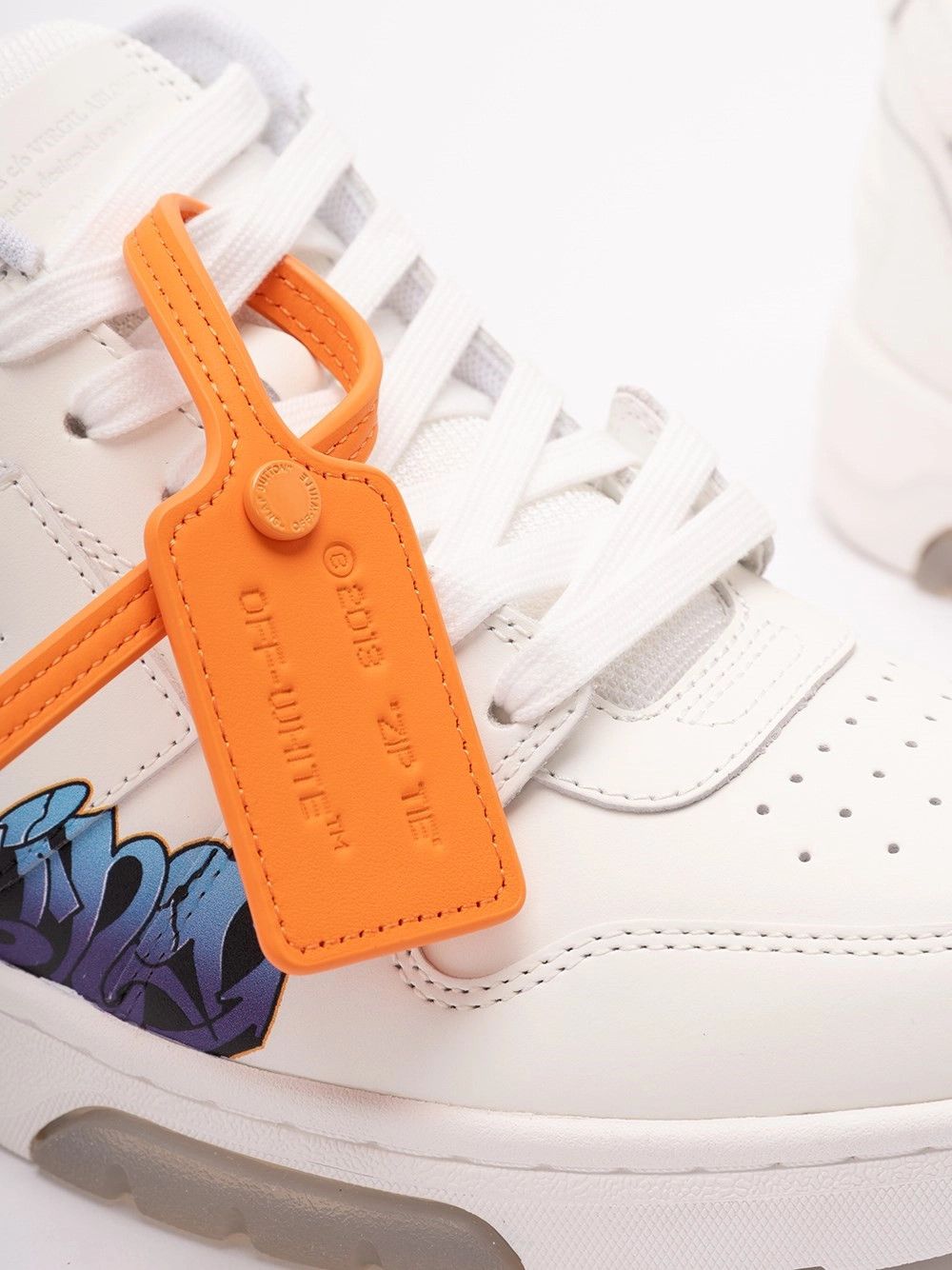 Off-White `Out Of Office` `For Walking Art` Sneakers Size US 8 / EU 41 - 5 Thumbnail