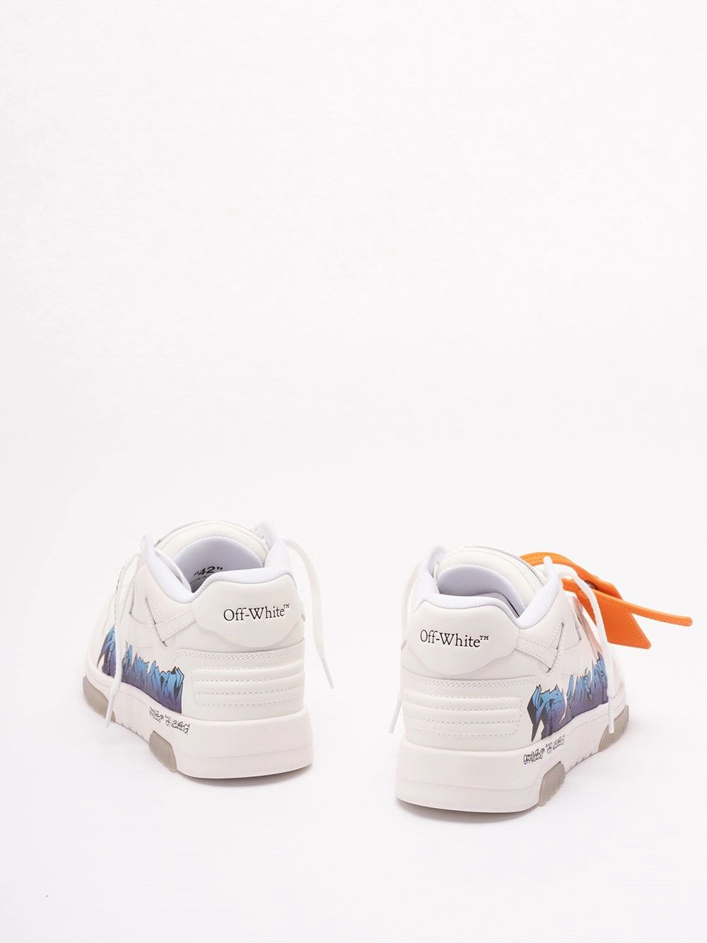 Off-White `Out Of Office` `For Walking Art` Sneakers Size US 8 / EU 41 - 3 Thumbnail