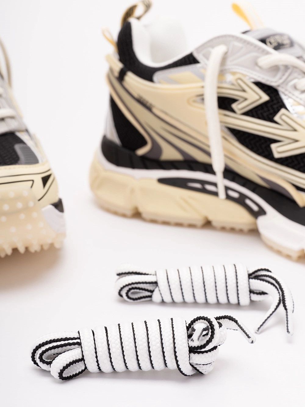 Off-White `Ow Be Right Back` Sneakers Size US 10 / EU 43 - 5 Thumbnail