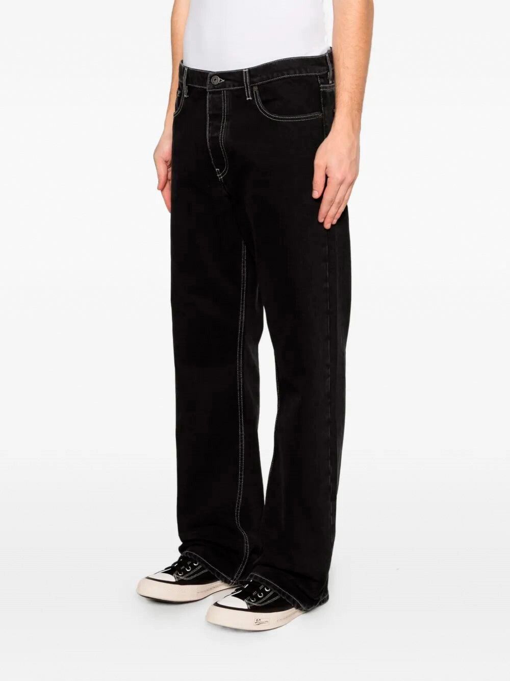 Off-White `Half Arrow` Slim Relax Jeans Size US 31 - 4 Thumbnail