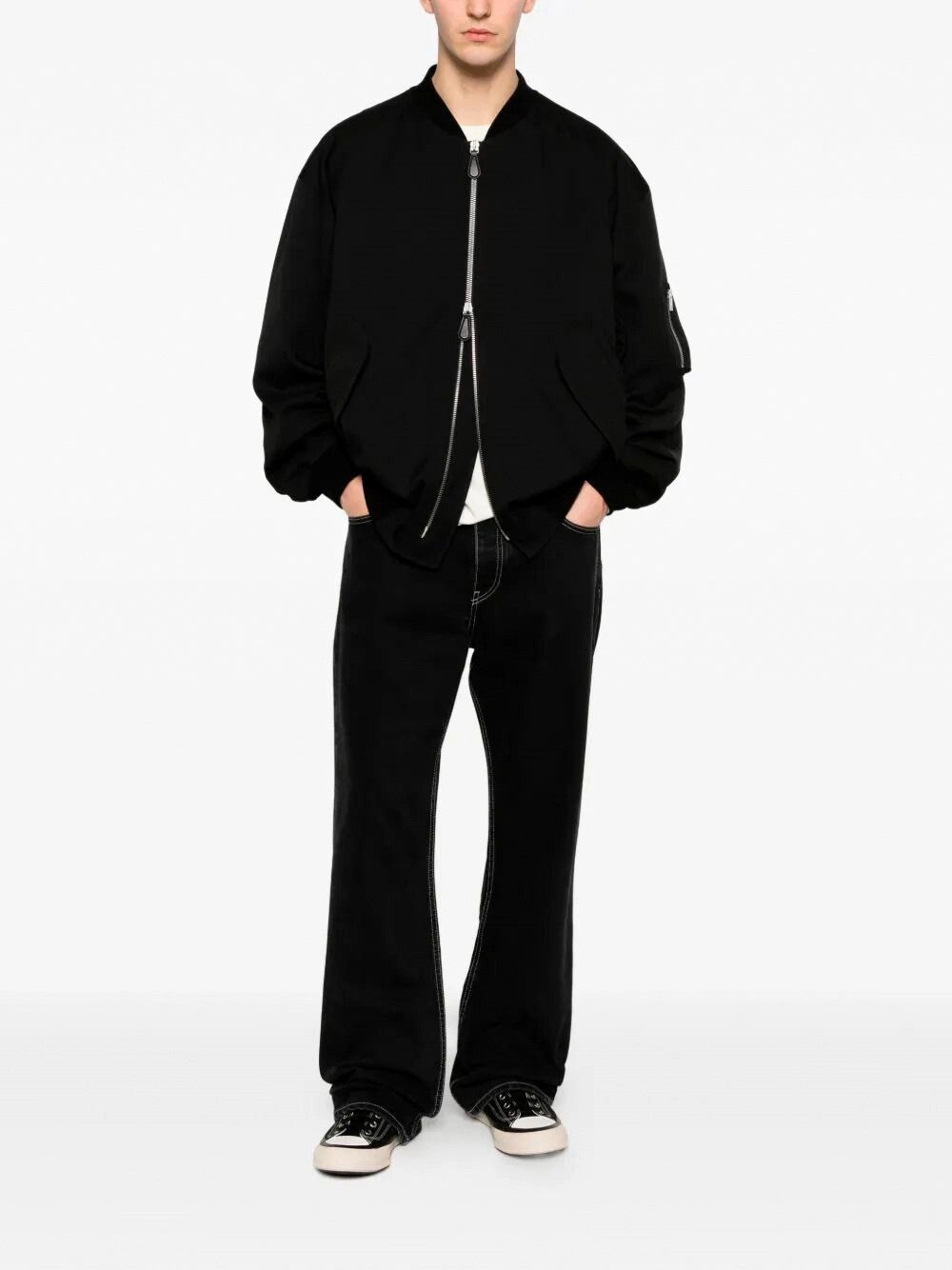 Off-White `Half Arrow` Slim Relax Jeans Size US 34 / EU 50 - 2 Thumbnail