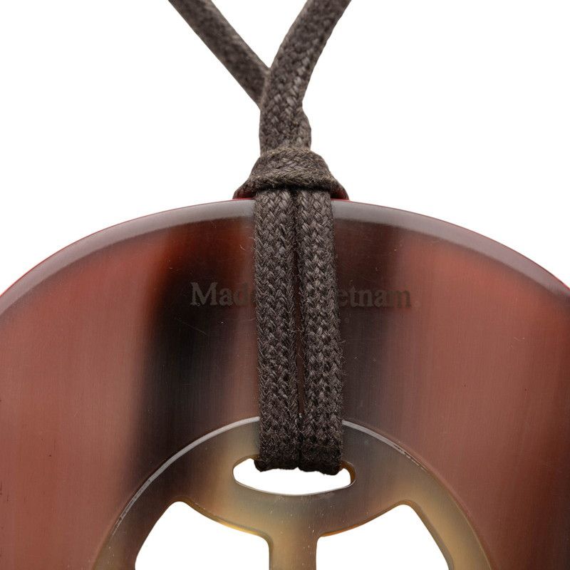 Hermes Hermès Lift GM Buffalo Horn Necklace Others Necklace DUTY FREE for USA